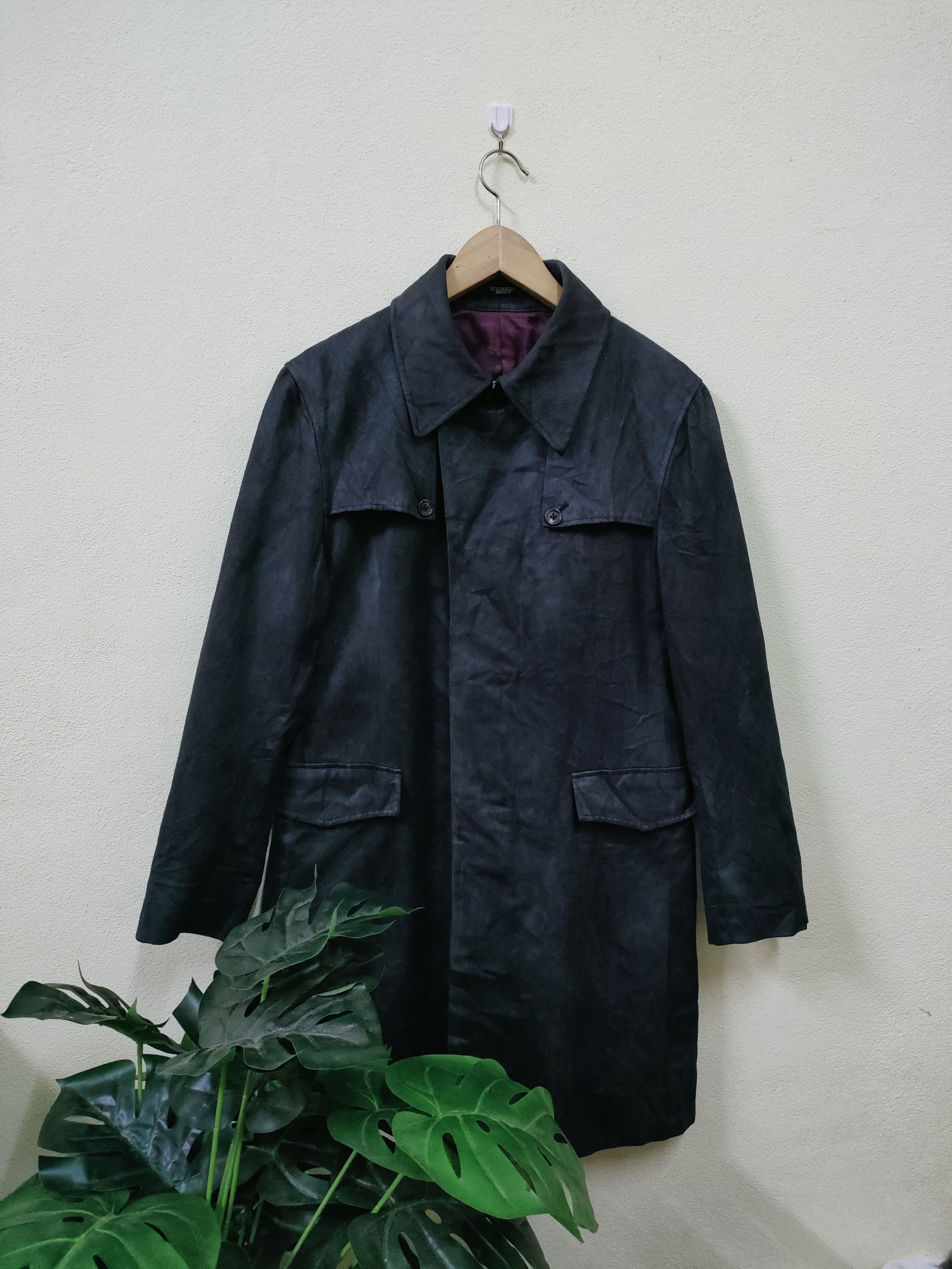 Tornado Mart Velvet Trench Coat