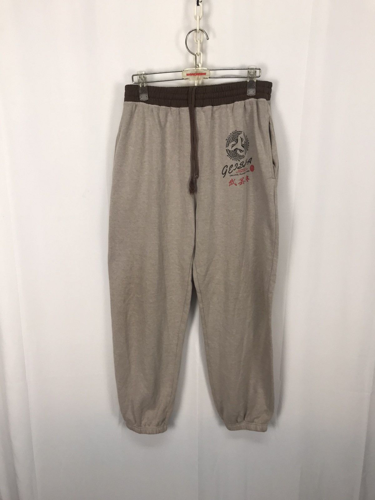 Japanese Brand Vintage geisha printed joggerpant Size US 32 / EU 48 - 6 Thumbnail
