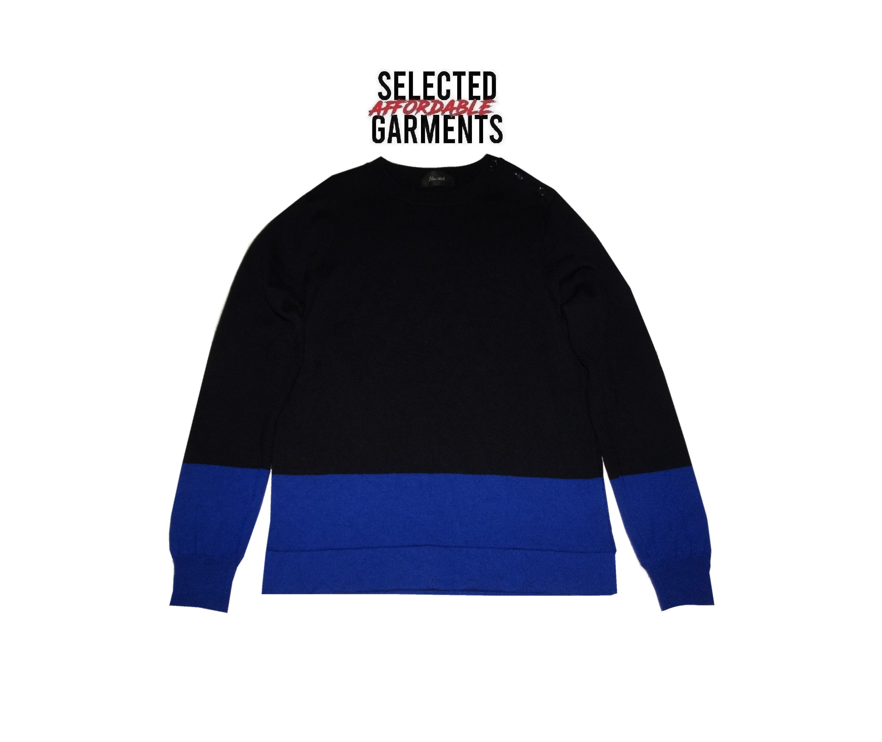 Japanese Brand × Tomorrowland N49 Tomorrowland sweater 100% wool bicolor buttons shoulder Size US M / EU 48-50 / 2 - 1 Thumbnail
