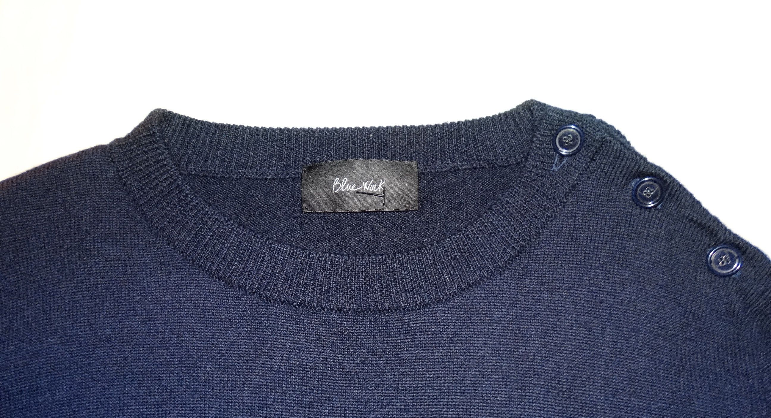 Japanese Brand × Tomorrowland N49 Tomorrowland sweater 100% wool bicolor buttons shoulder Size US M / EU 48-50 / 2 - 4 Thumbnail