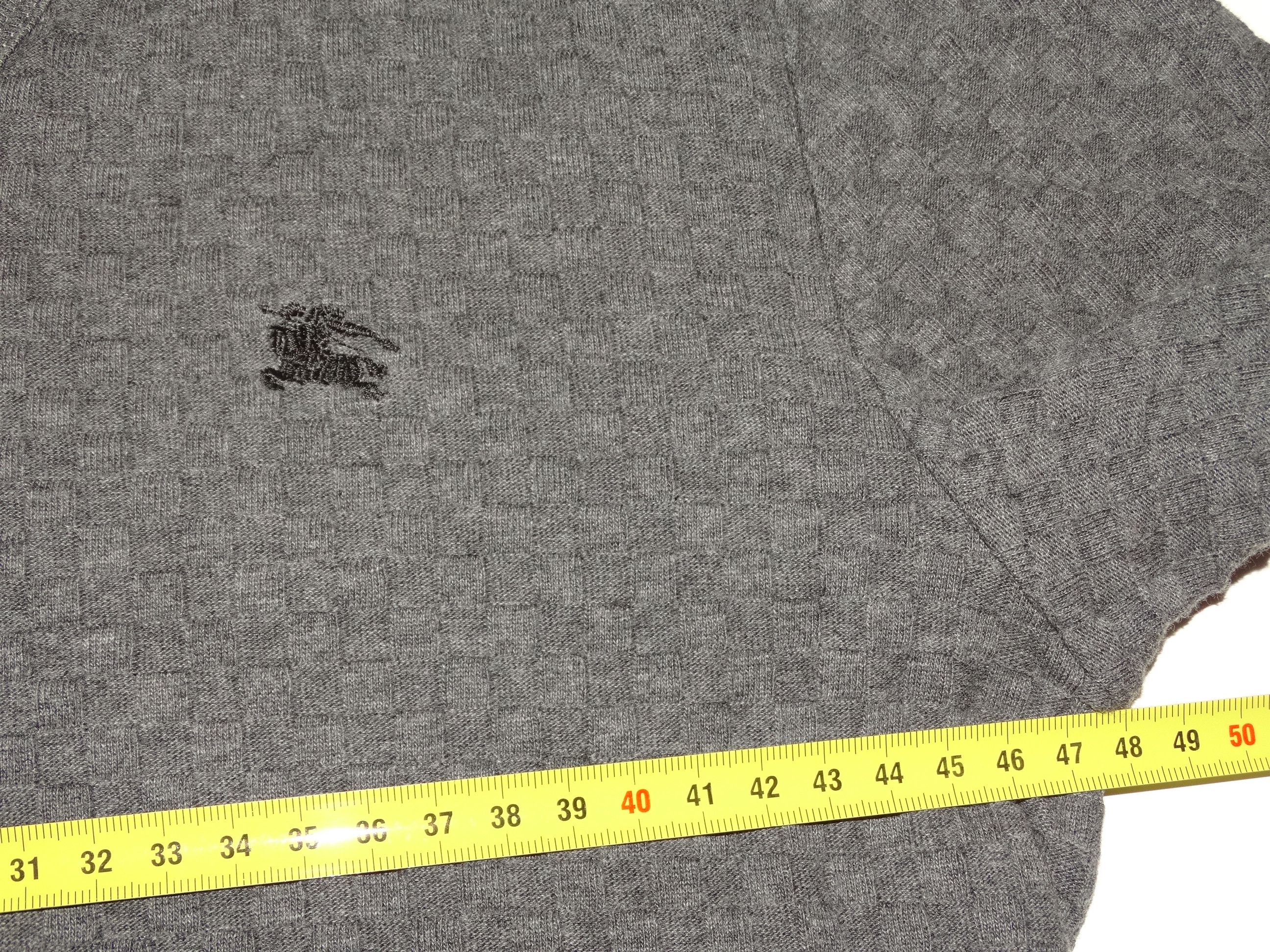 Burberry × Burberry Prorsum J36 Burberry longsleeves logo tee damier squares S/M Size US M / EU 48-50 / 2 - 7 Thumbnail