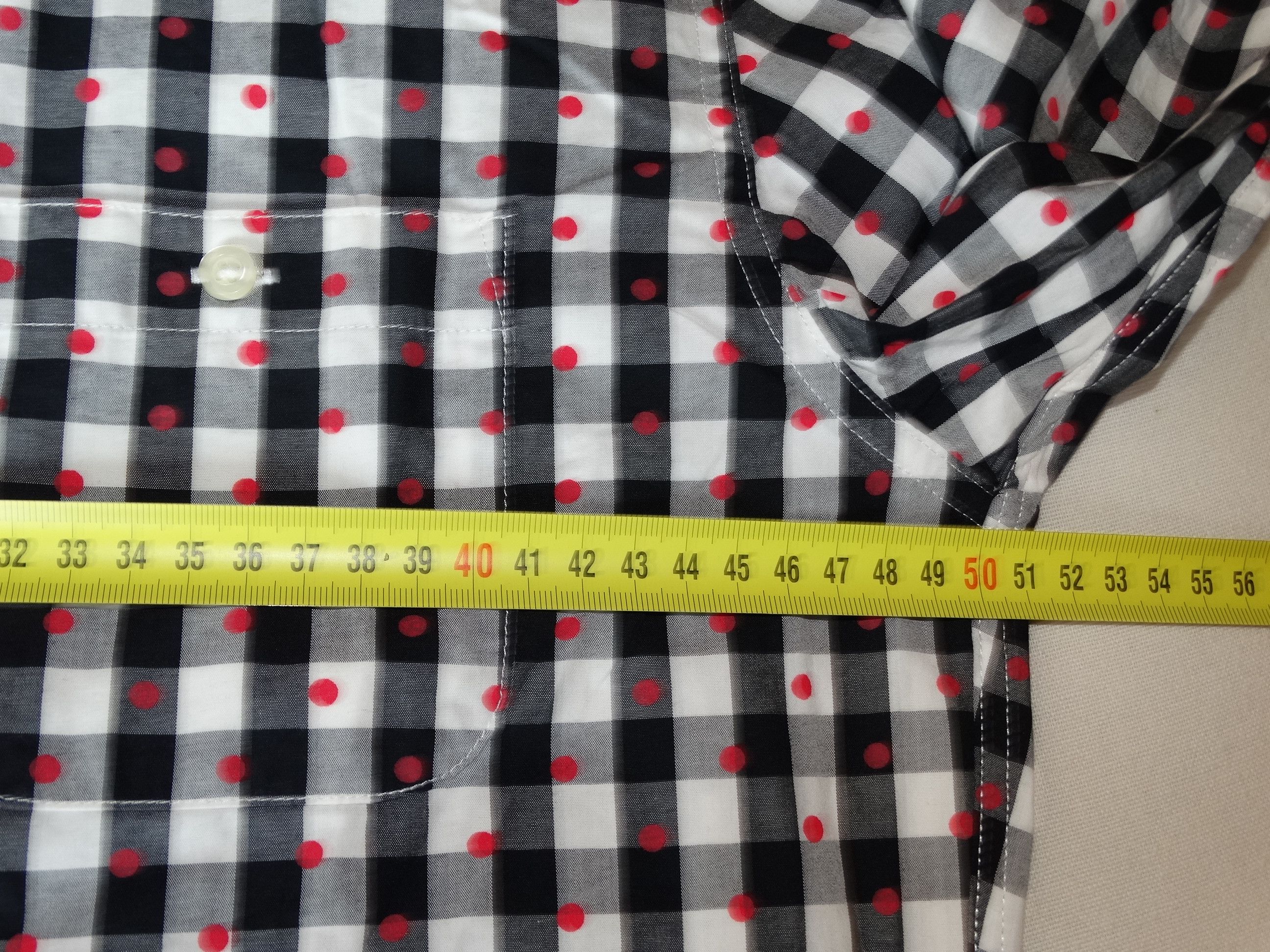 GU × Japanese Brand Q49 Gu japan pocket shirt tartan madras patterns sleeves 3/4 Size US M / EU 48-50 / 2 - 4 Thumbnail