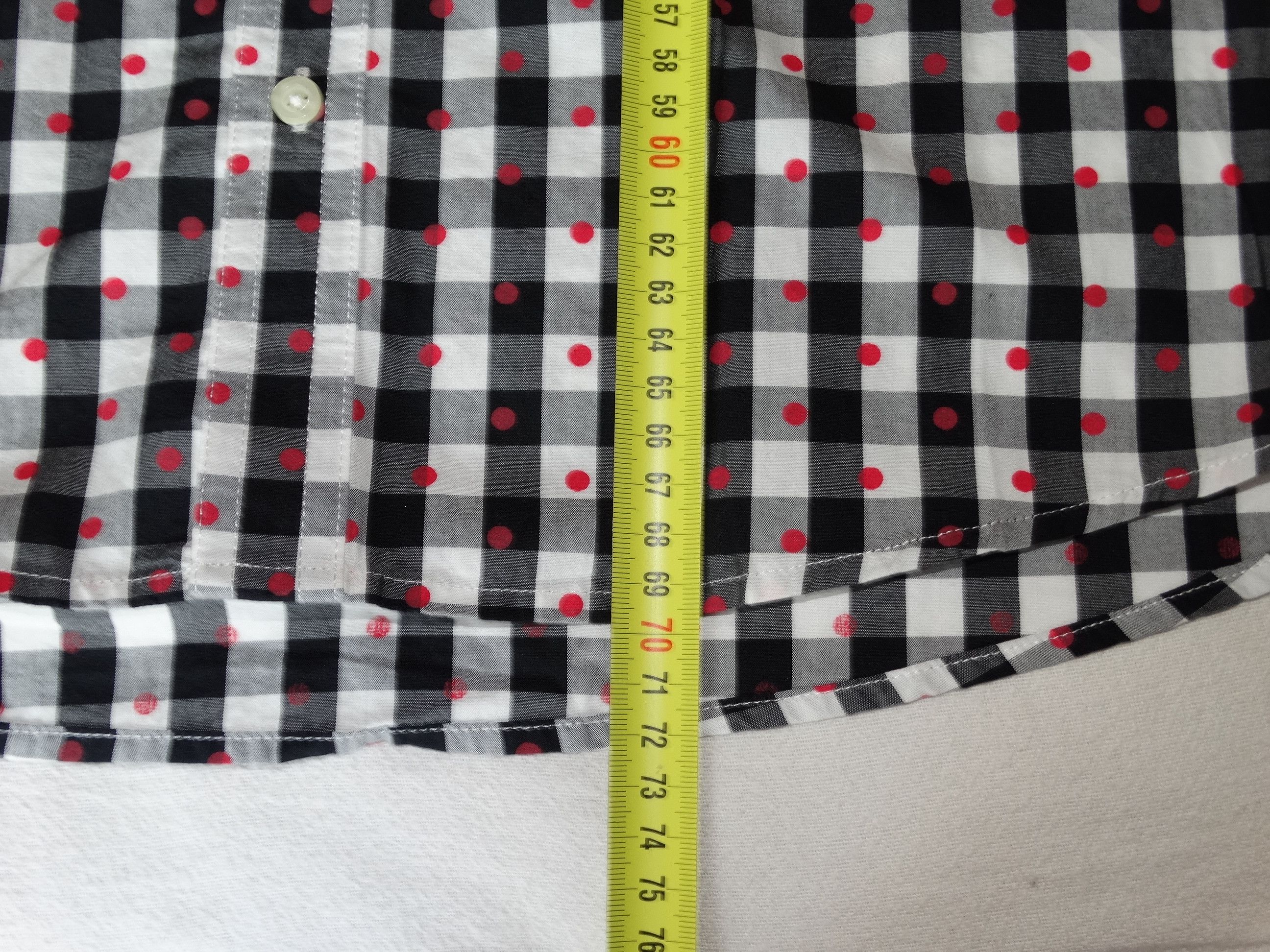 GU × Japanese Brand Q49 Gu japan pocket shirt tartan madras patterns sleeves 3/4 Size US M / EU 48-50 / 2 - 3 Thumbnail