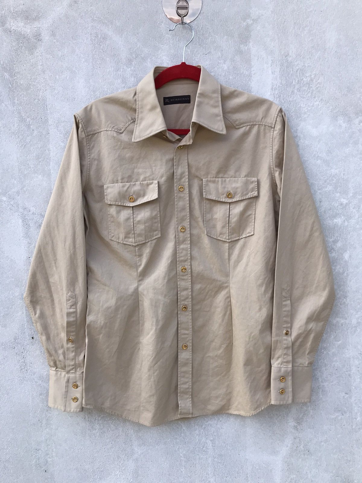 Burberry Burberry Longsleeve Button Up Size M / US 6-8 / IT 42-44 - 1 Thumbnail