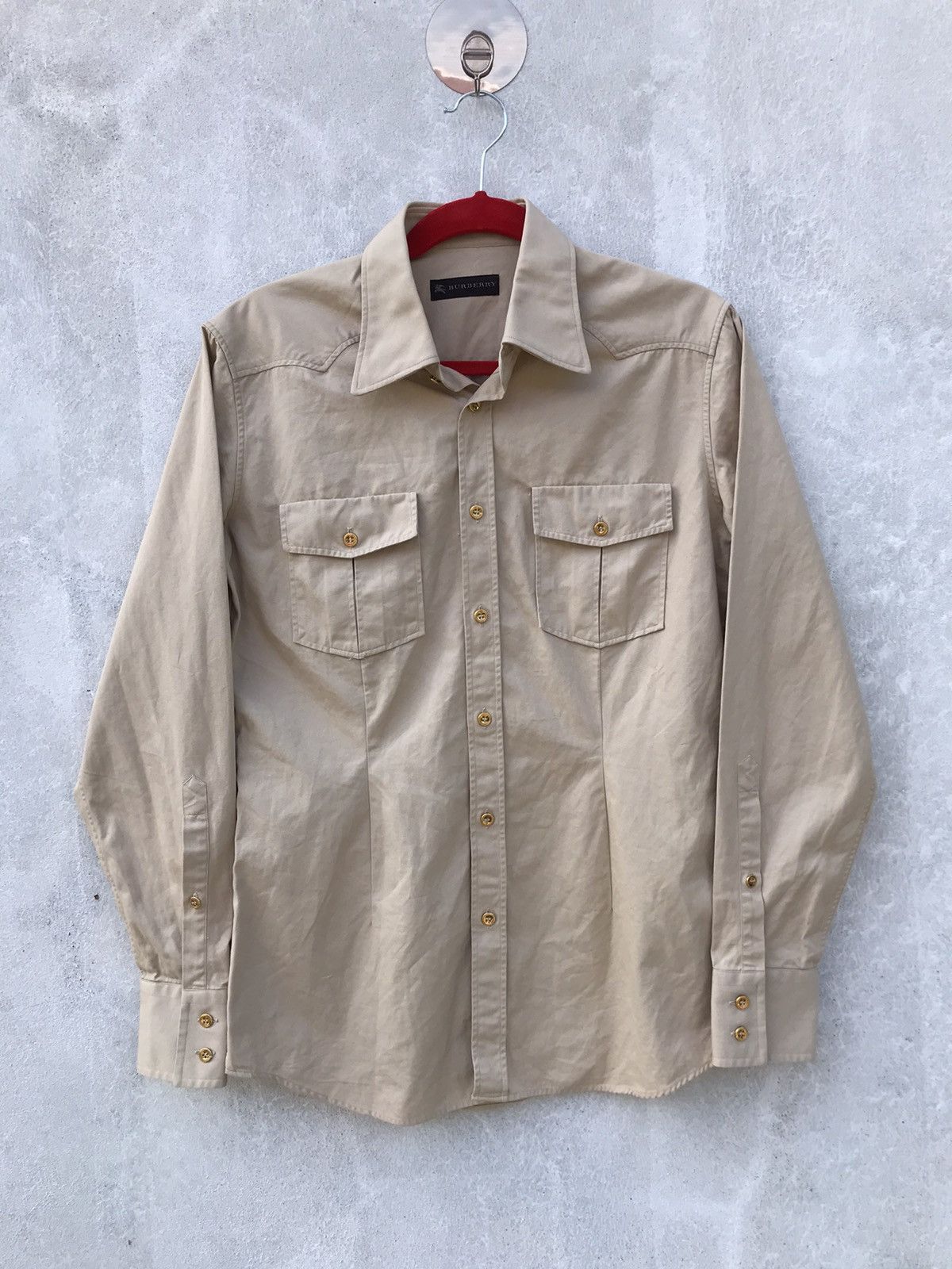 Burberry Burberry Longsleeve Button Up Size M / US 6-8 / IT 42-44 - 6 Thumbnail