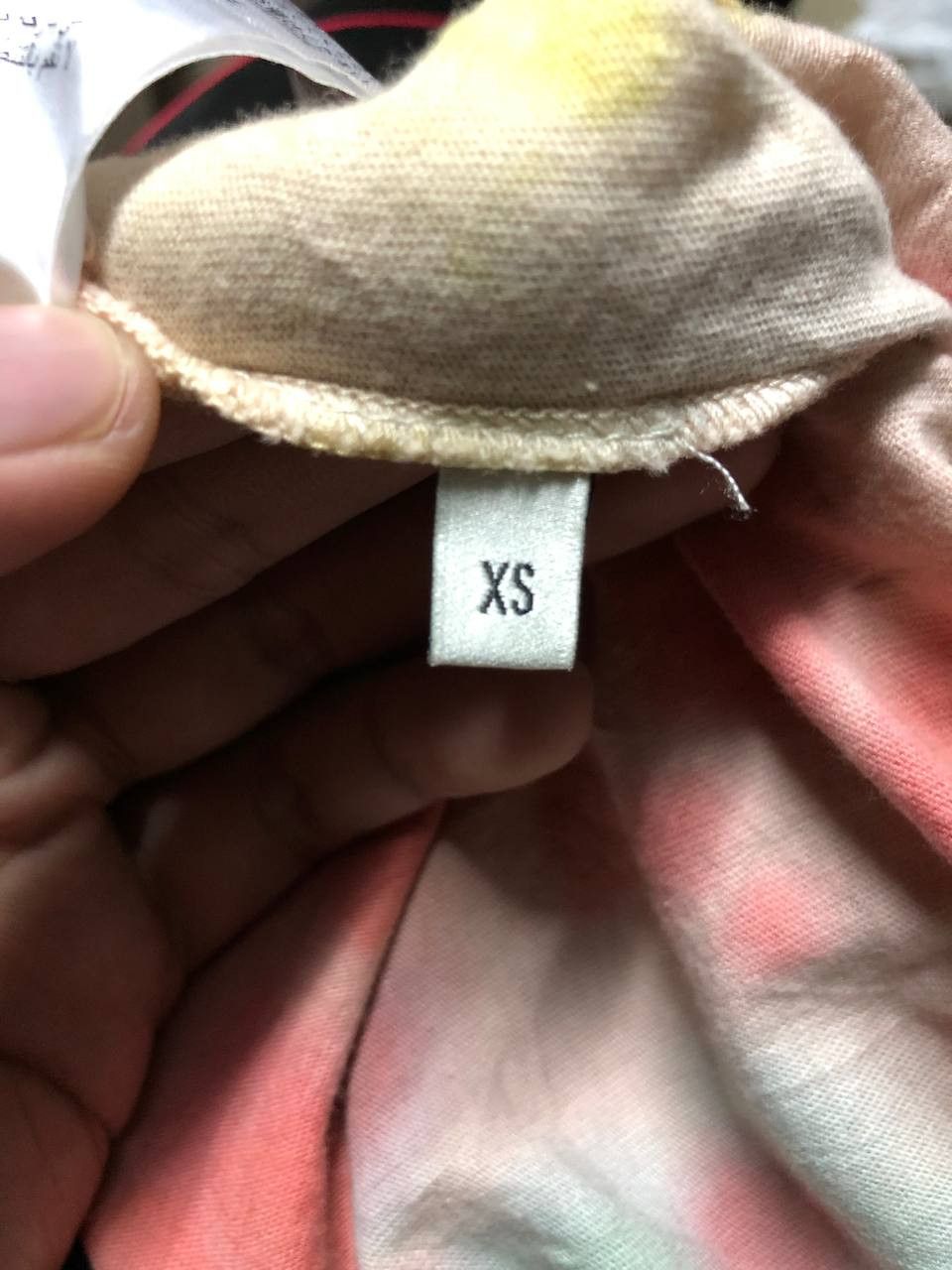 Gucci Gucci Logo Multicolored dyed tee Size US M / EU 48-50 / 2 - 7 Thumbnail
