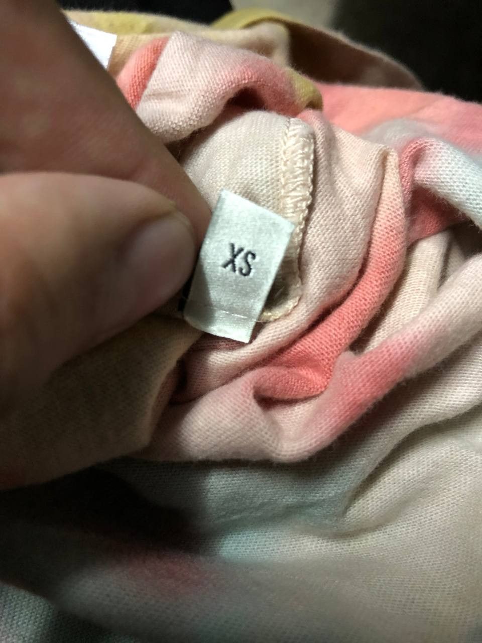 Gucci Gucci Logo Multicolored dyed tee Size US M / EU 48-50 / 2 - 8 Thumbnail