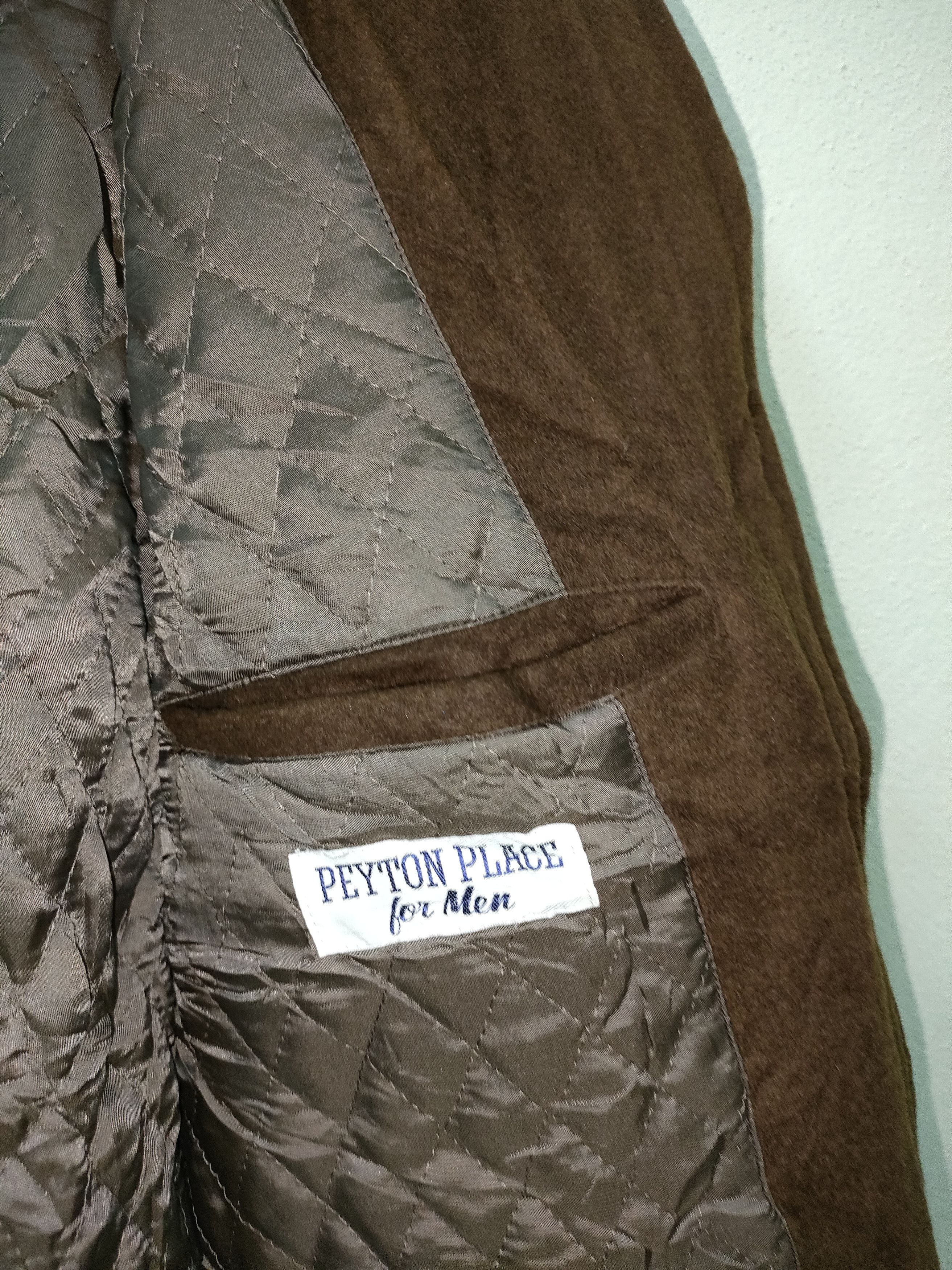 Japanese Brand Peyton Place Wool Jacket Size US L / EU 52-54 / 3 - 4 Thumbnail