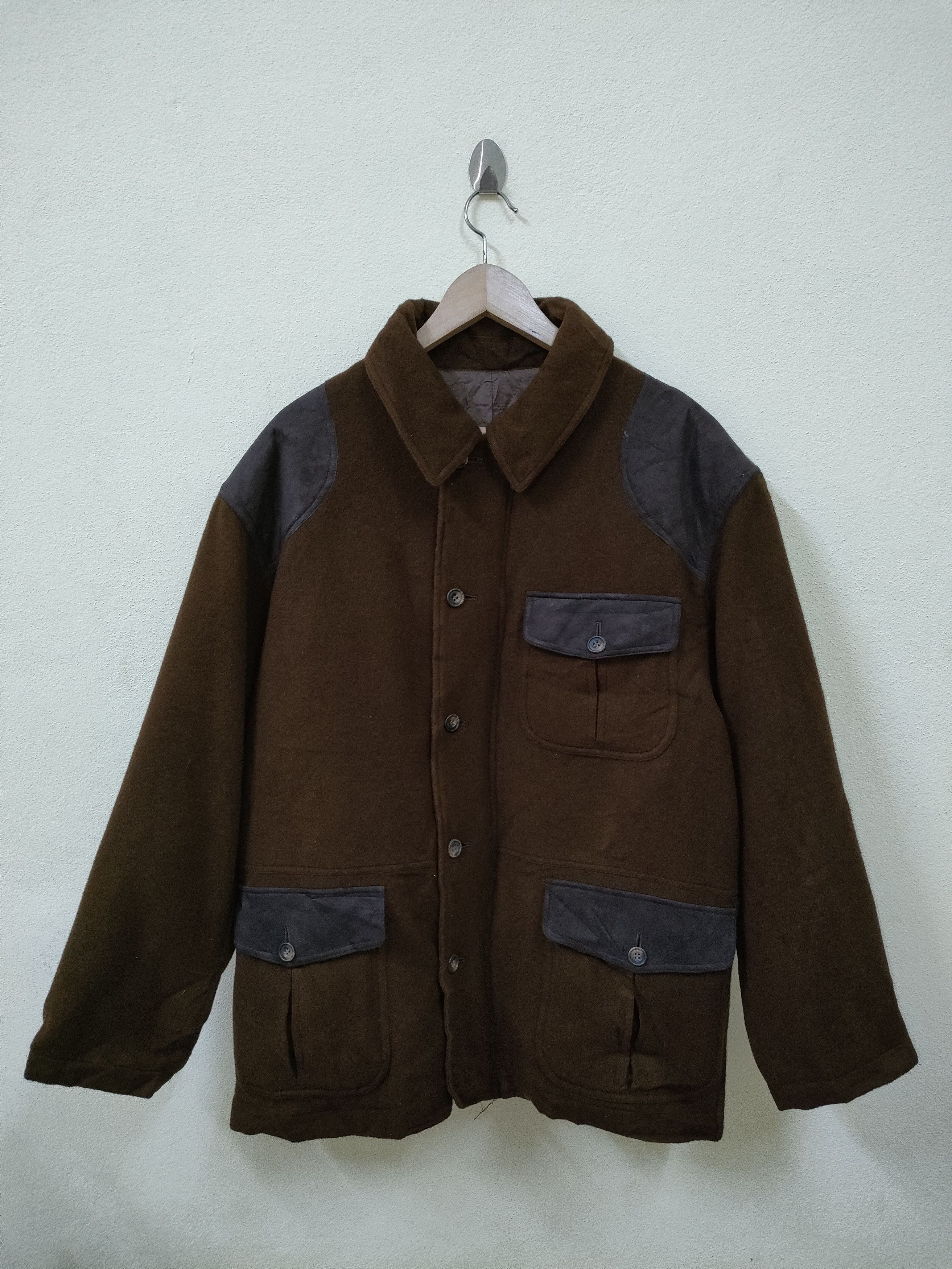 Japanese Brand Peyton Place Wool Jacket Size US L / EU 52-54 / 3 - 1 Thumbnail