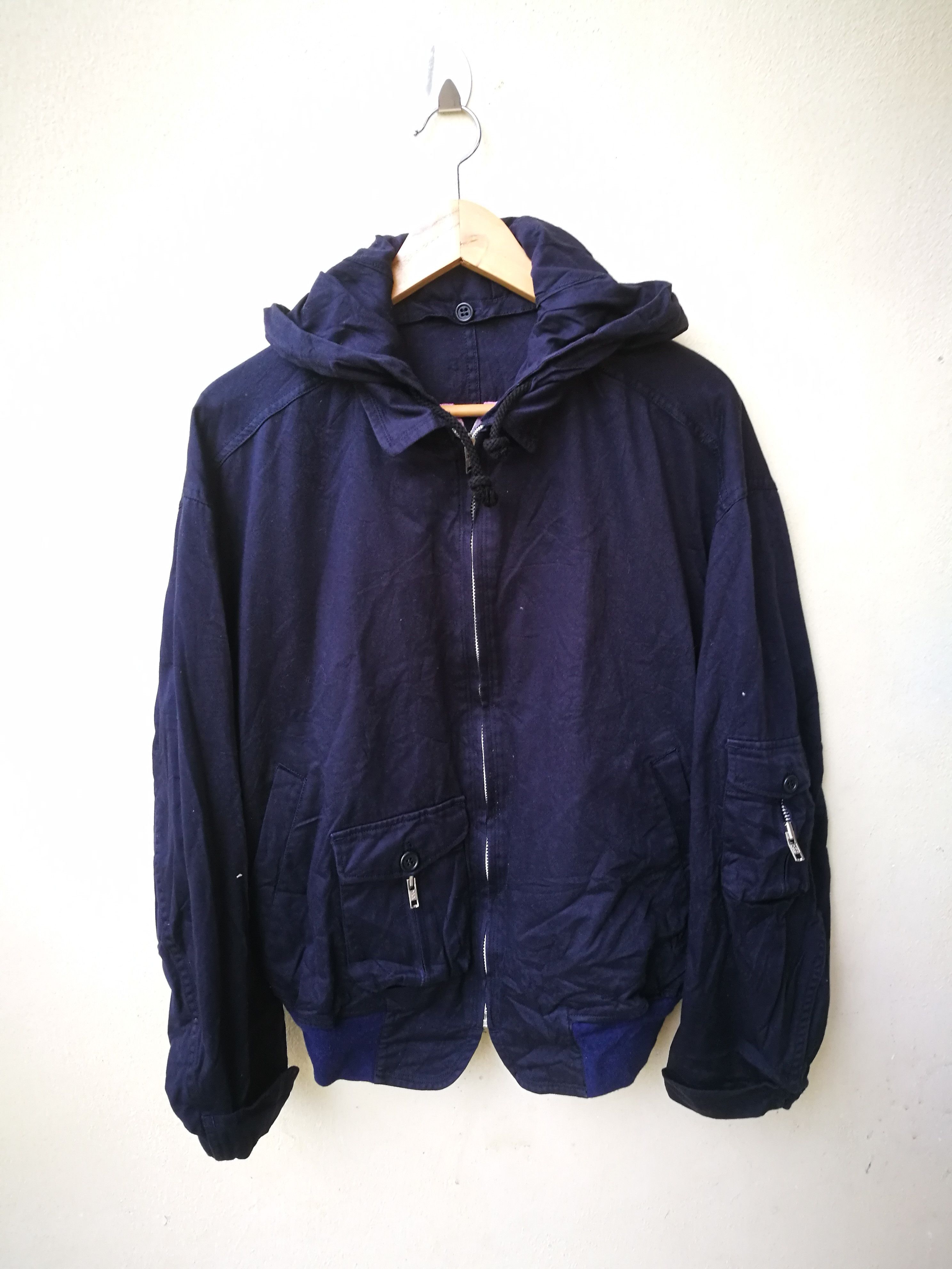 Japanese Brand × NAVYBOOT 🌟 FLY NAVY🌟NORT MARIN DRIVE Bomber Jacket Size US M / EU 48-50 / 2 - 8 Thumbnail