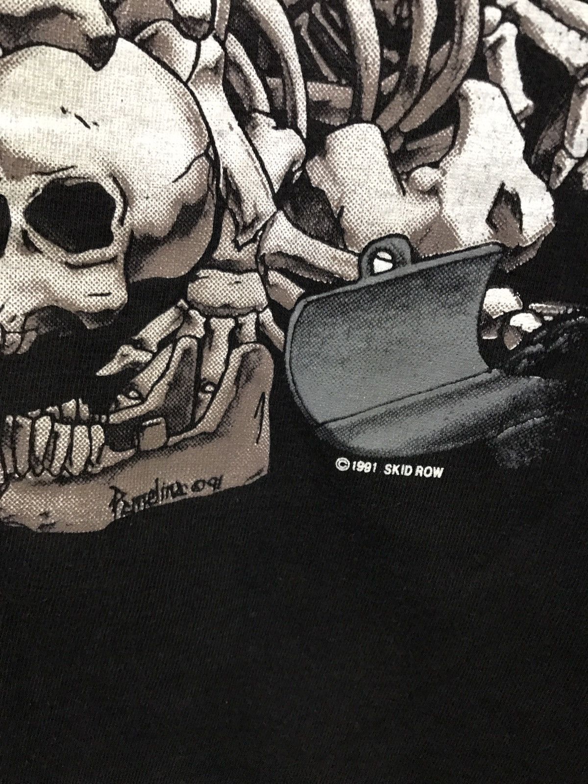 Band Tees × Vintage VINTAGE 90s SKID ROW ALTERNATIVE ROCK BAN Size US L / EU 52-54 / 3 - 3 Thumbnail