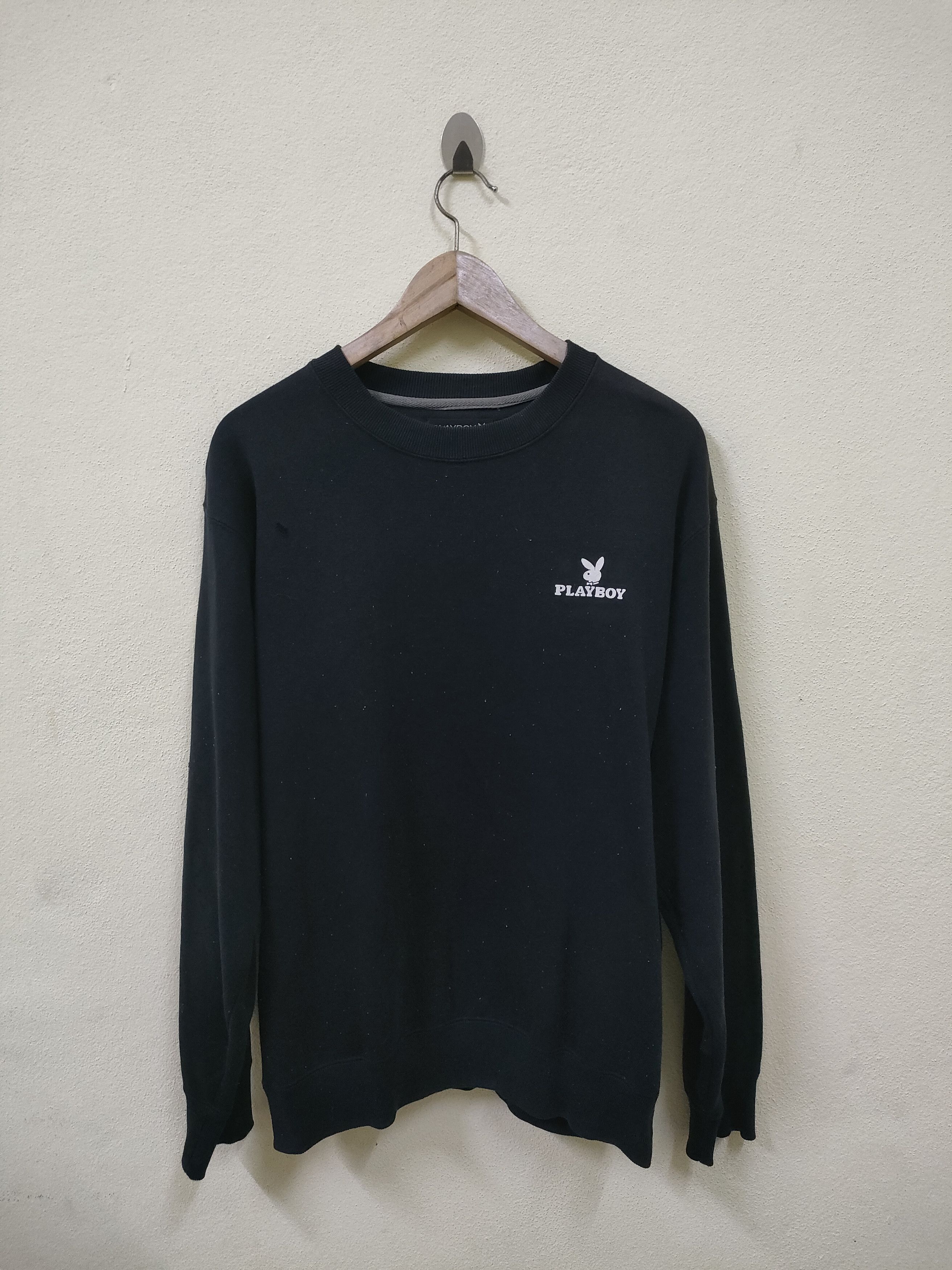 Playboy Distressed Embroidered Playboy Sweatshirts Size US M / EU 48-50 / 2 - 6 Thumbnail