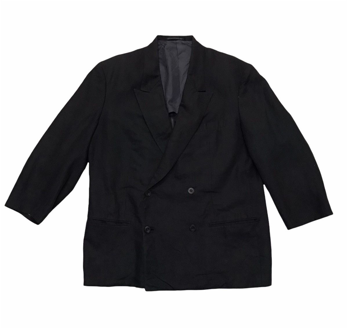Yohji Yamamoto Yohji yamamoto signature double breasted Size US M / EU 48-50 / 2 - 3 Thumbnail
