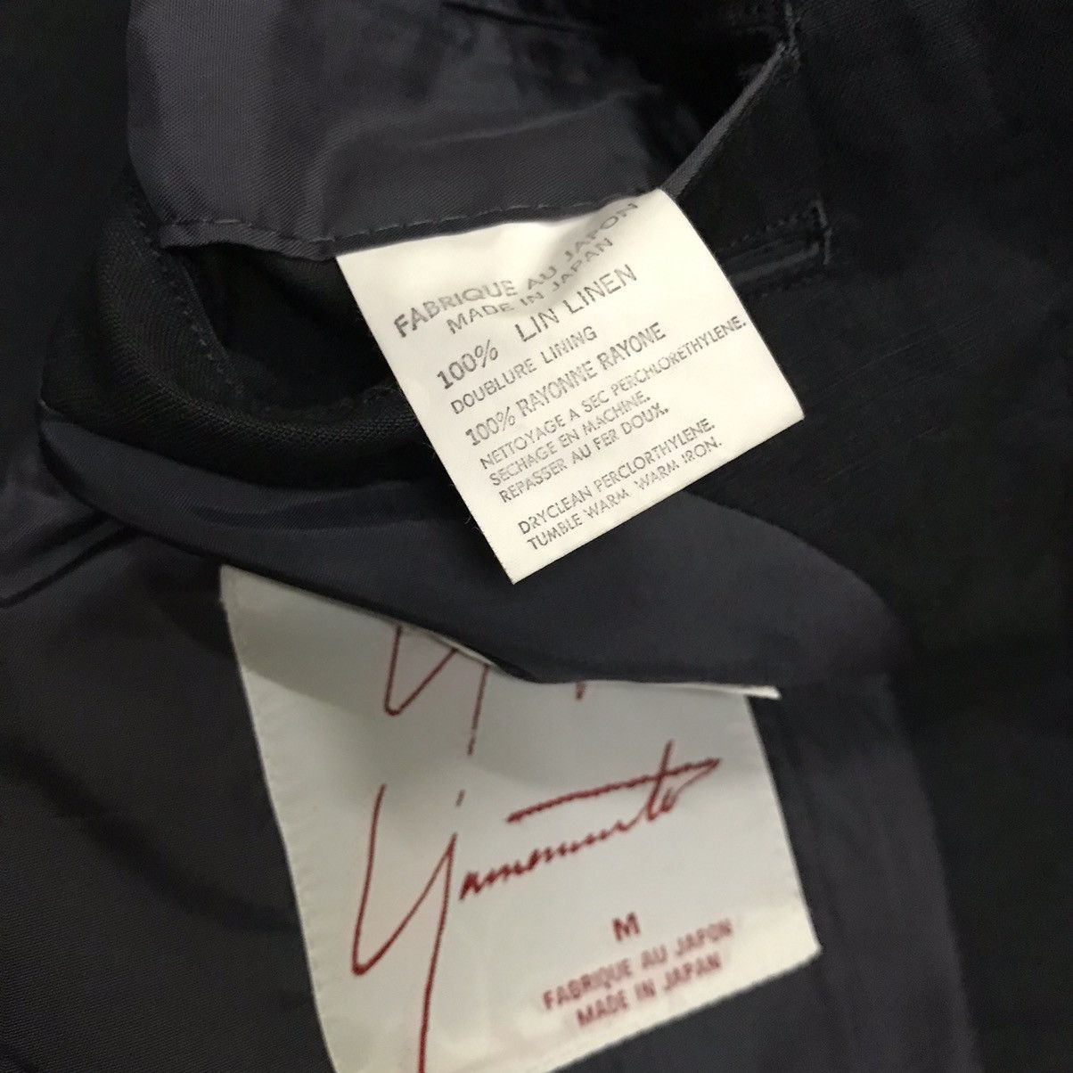 Yohji Yamamoto Yohji yamamoto signature double breasted Size US M / EU 48-50 / 2 - 8 Thumbnail