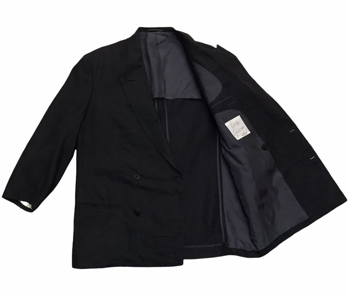 Yohji Yamamoto Yohji yamamoto signature double breasted Size US M / EU 48-50 / 2 - 4 Thumbnail