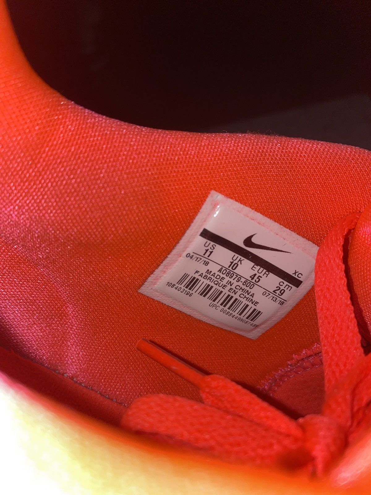 Nike Kyrie Low “Hot Punch” Size US 11 / EU 44 - 7 Thumbnail