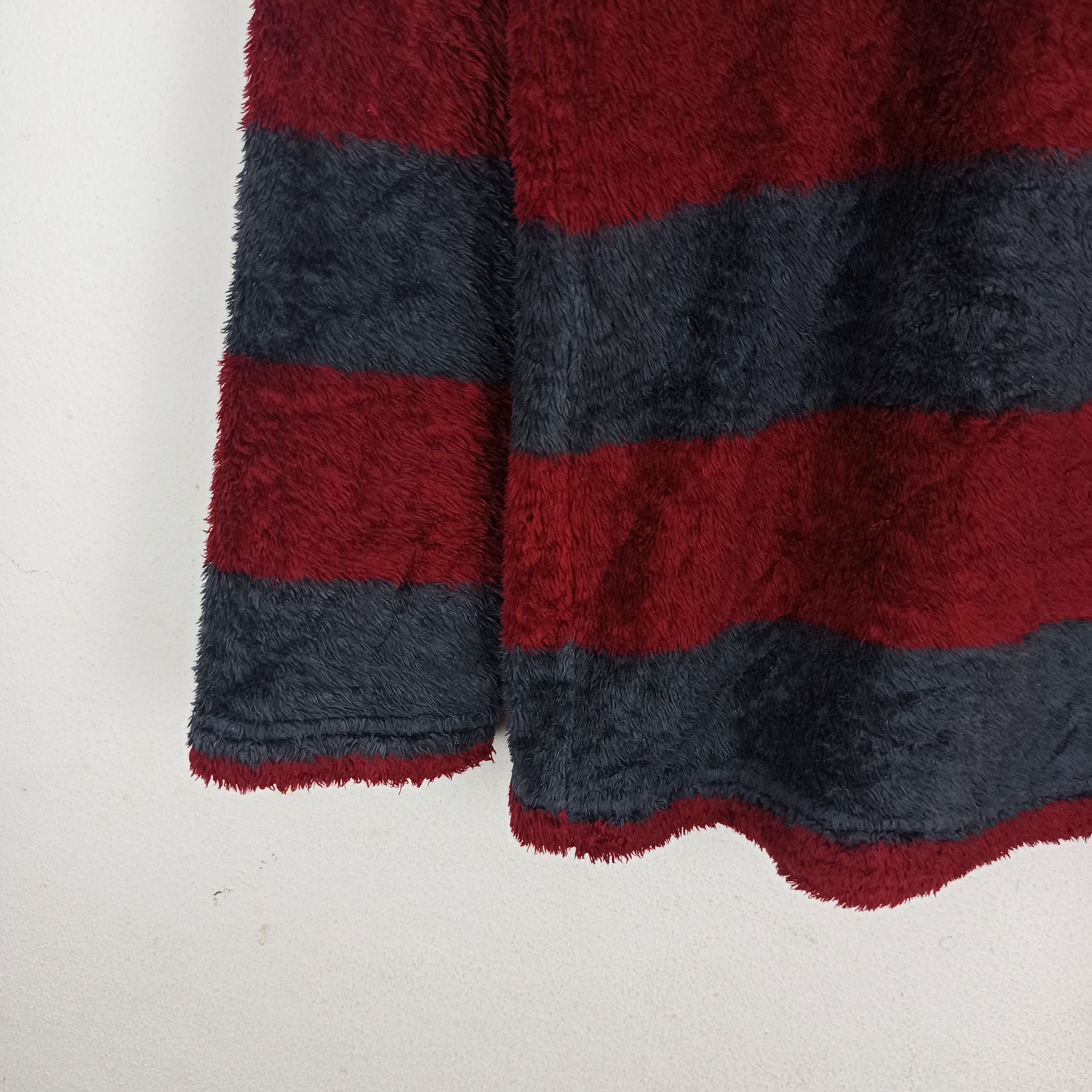 Mickey & Co. 🔥Collab Mickey Uniqlo Stripes Fleece Sweater🔥 Size US L / EU 52-54 / 3 - 6 Thumbnail