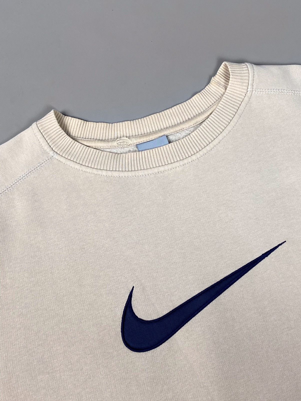Nike Nike Vintage Sweatshirt Big Swoosh Size US L / EU 52-54 / 3 - 4 Thumbnail