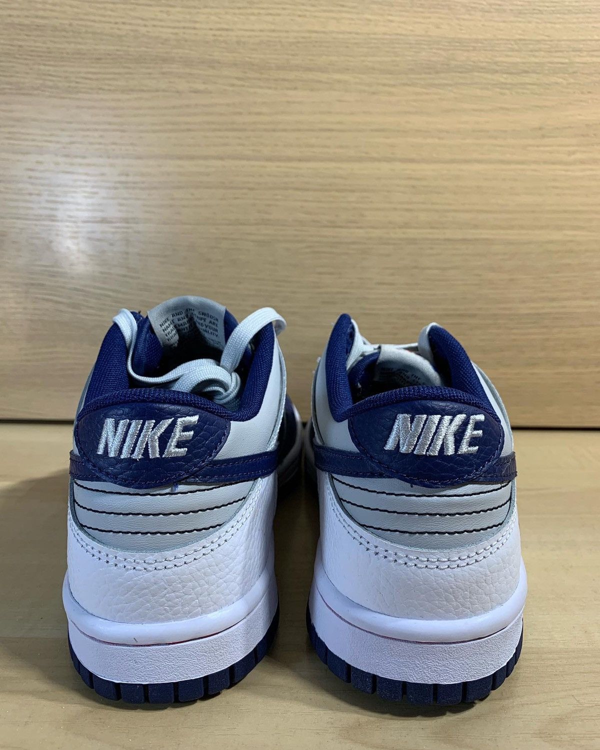Nike Dunk Low EMB “NBA 75th Anniversary Brooklyn Nets” Size US 6 / EU 39 - 4 Thumbnail