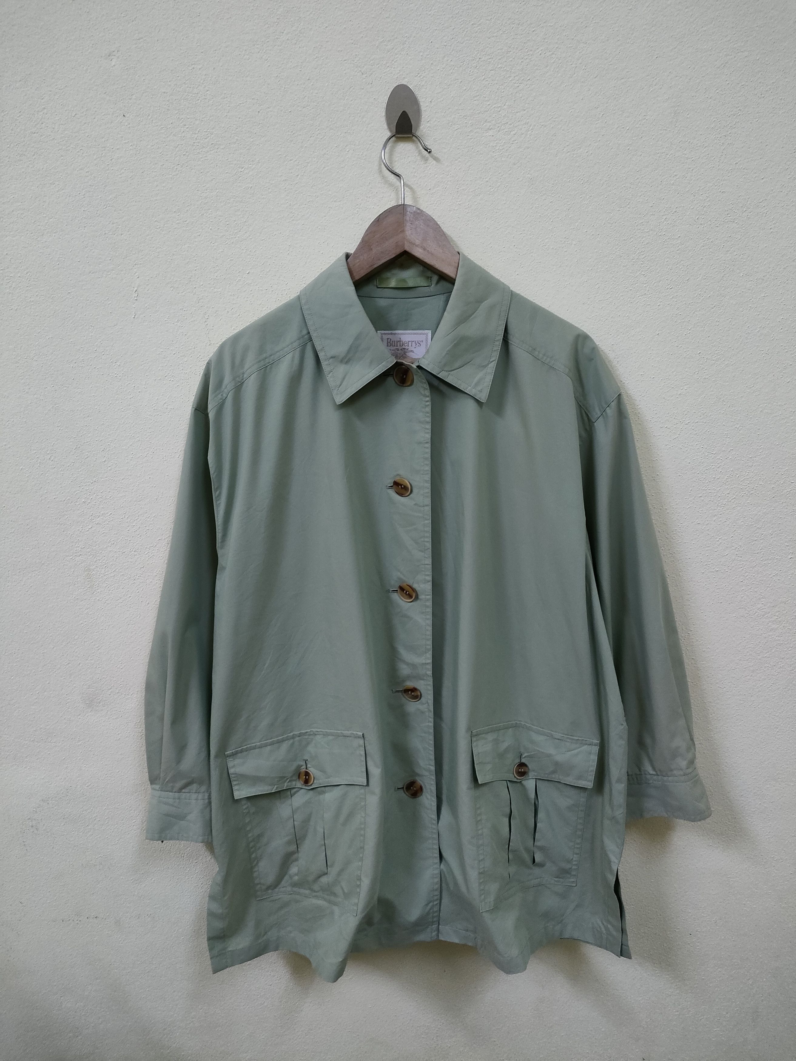 Burberry × Vintage Vintage Burberrys Cotton Jacket Size US L / EU 52-54 / 3 - 1 Thumbnail