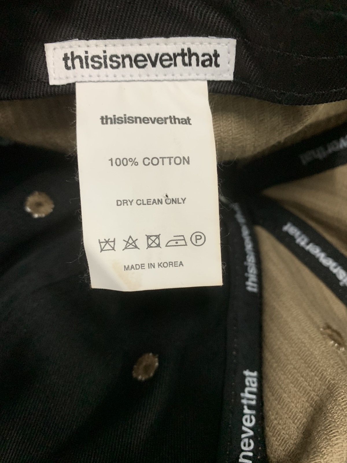 Japanese Brand × thisisneverthat 🇯🇵thisisneverthat Boo Hoo Hoo SpellOut Curdoroy Hat Cap Japan Size ONE SIZE - 6 Thumbnail