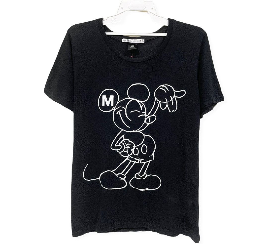 Disney Undercover Disney Rework Pinhole Distressed Effect Tee Size US M / EU 48-50 / 2 - 1 Thumbnail
