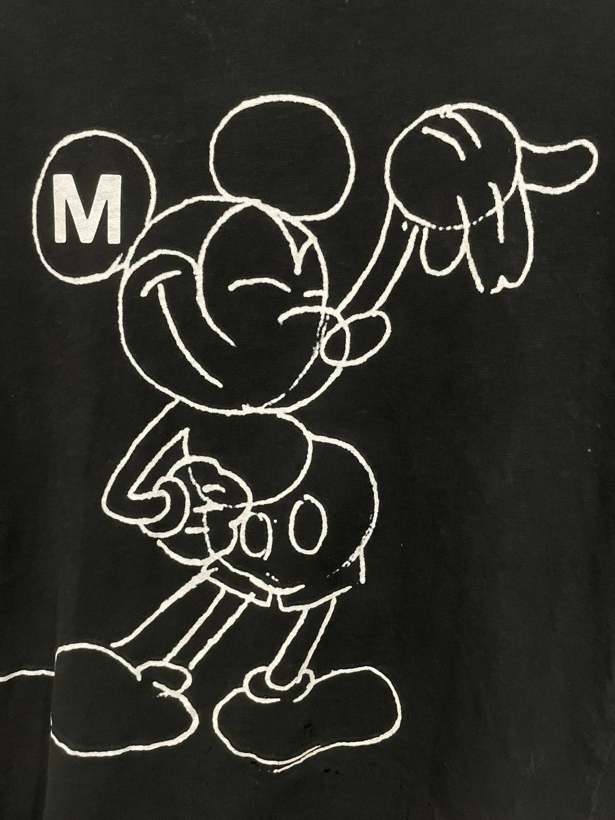 Disney Undercover Disney Rework Pinhole Distressed Effect Tee Size US M / EU 48-50 / 2 - 7 Thumbnail