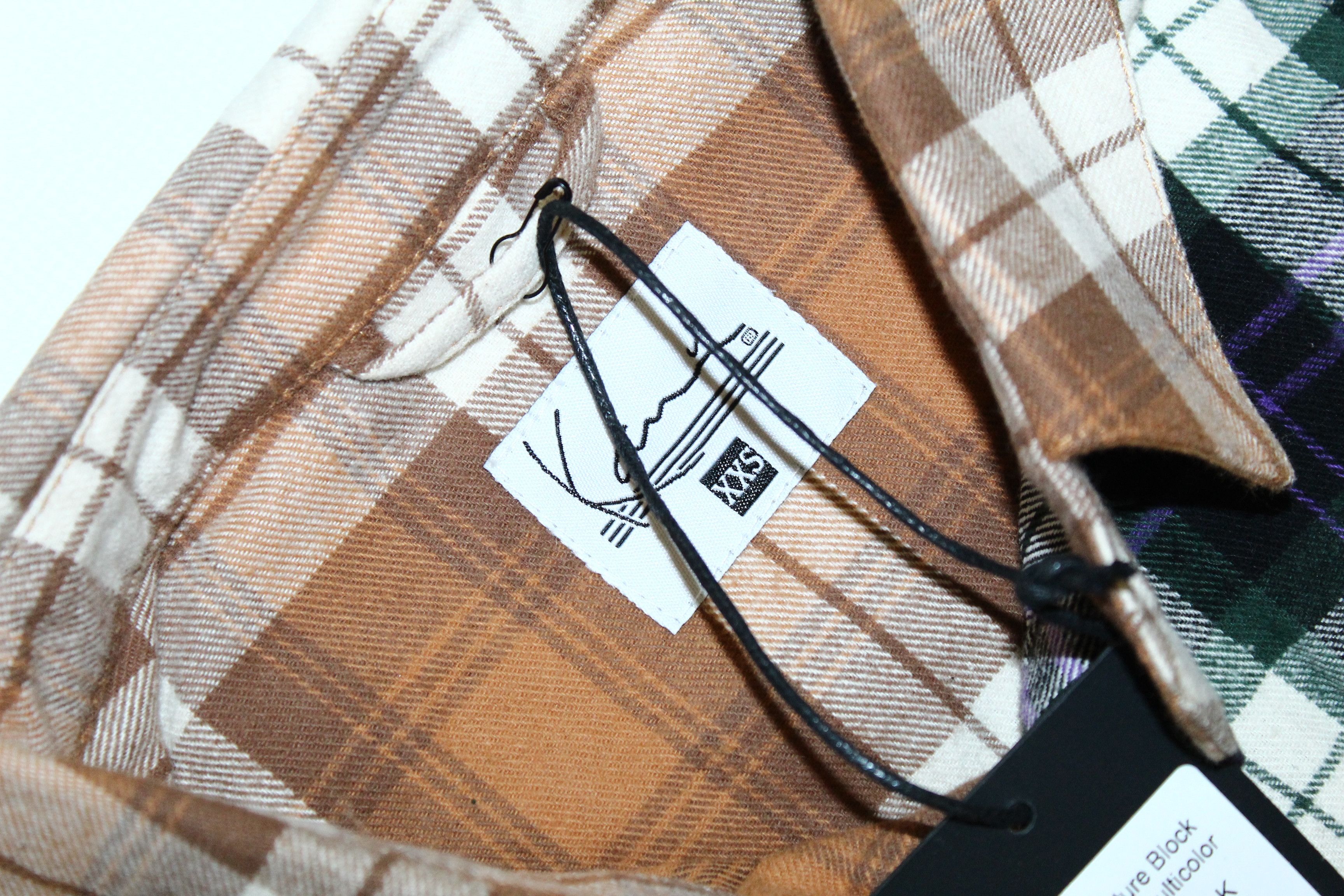 Karl Kani Karl Kani Signature Plaid Colorblock Rugged Flannel Shirt Size US S / EU 44-46 / 1 - 5 Thumbnail