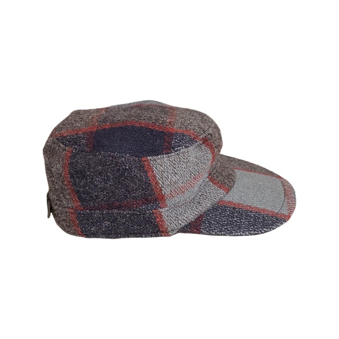 image of Undercover Aw 11 Anti Devil Security Tartan Hat, Men's