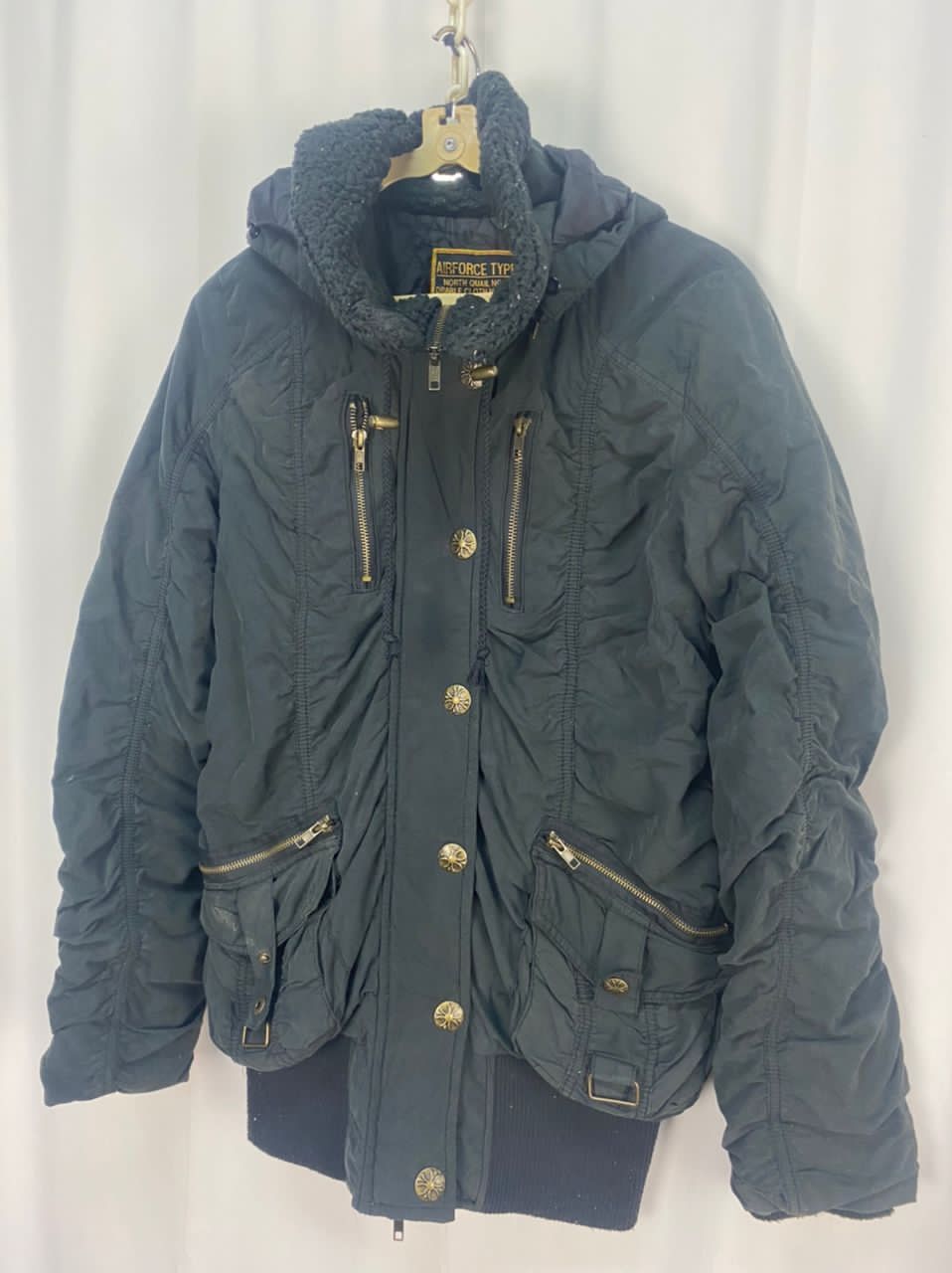 Other Us Air Force type-01 zipper hoodie jacket Size US S / EU 44-46 / 1 - 6 Thumbnail