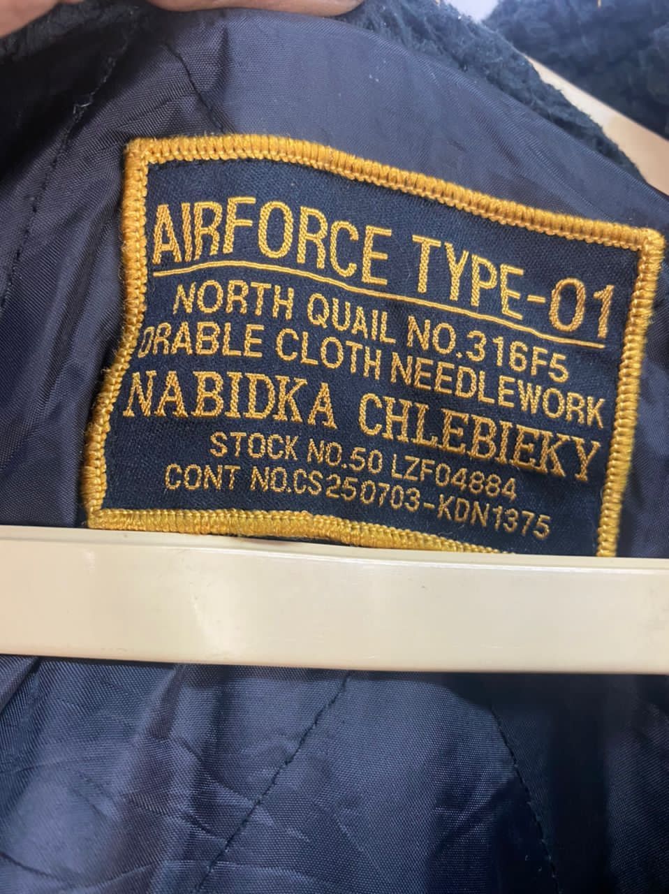 Other Us Air Force type-01 zipper hoodie jacket Size US S / EU 44-46 / 1 - 3 Thumbnail