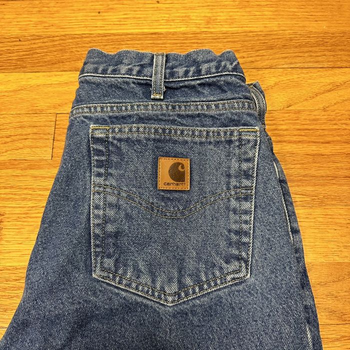 Carhartt Carhartt B18-DST Traditional Fit Medium Wash Denim 33x32 | Grailed