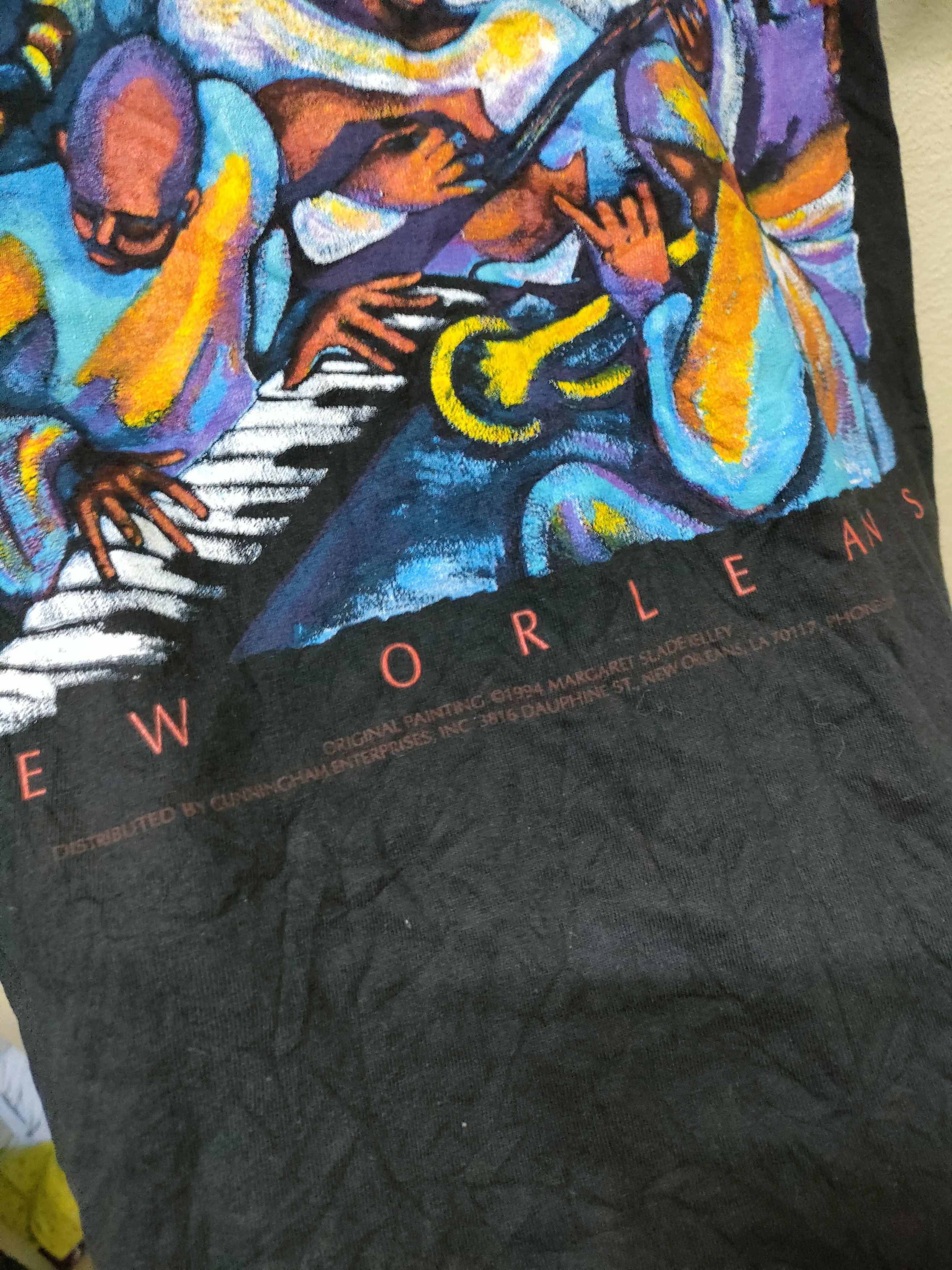 Vintage Vintage Smooth Jazz Art T-shirt Size US S / EU 44-46 / 1 - 5 Thumbnail