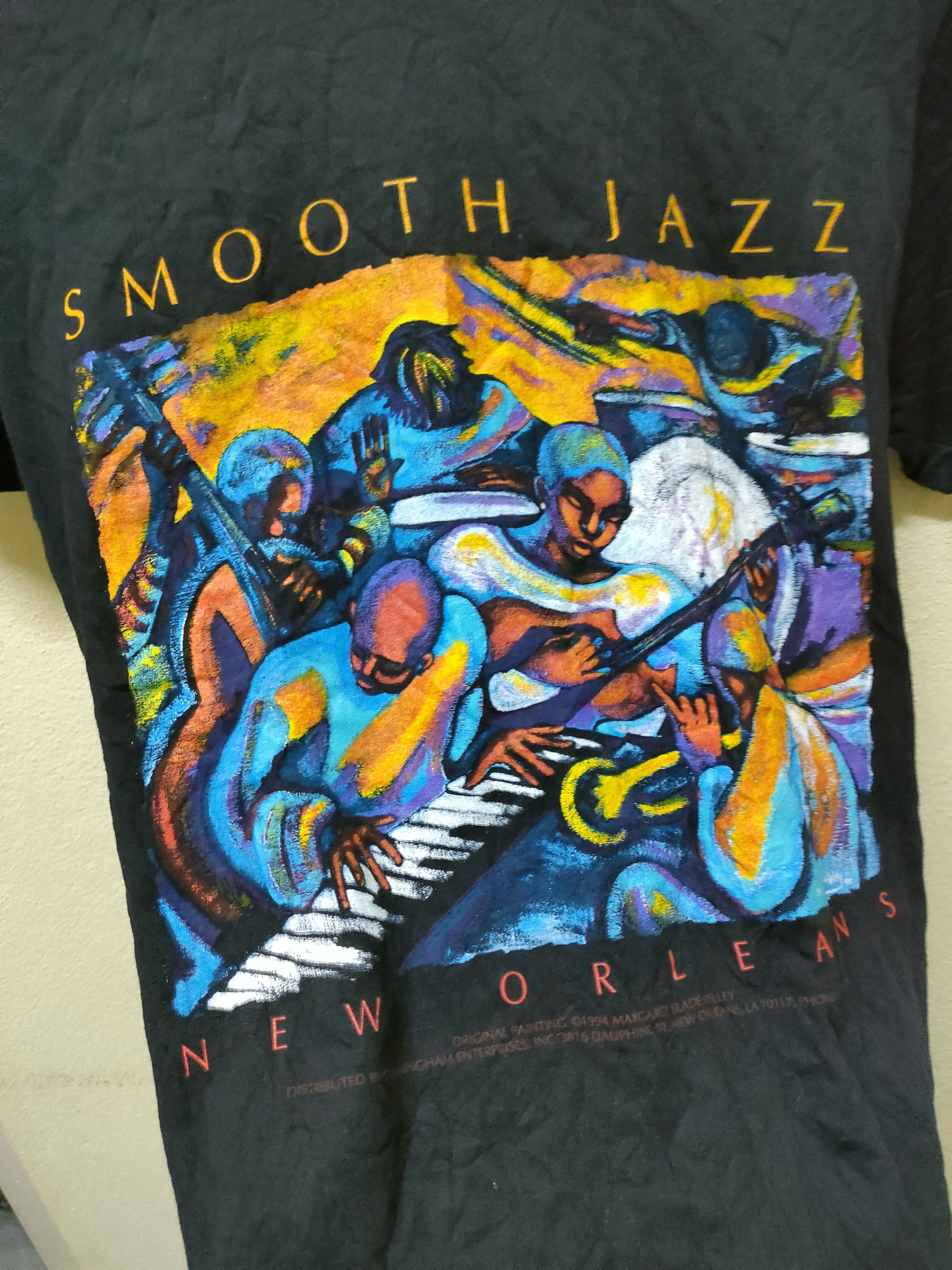 Vintage Vintage Smooth Jazz Art T-shirt Size US S / EU 44-46 / 1 - 4 Thumbnail