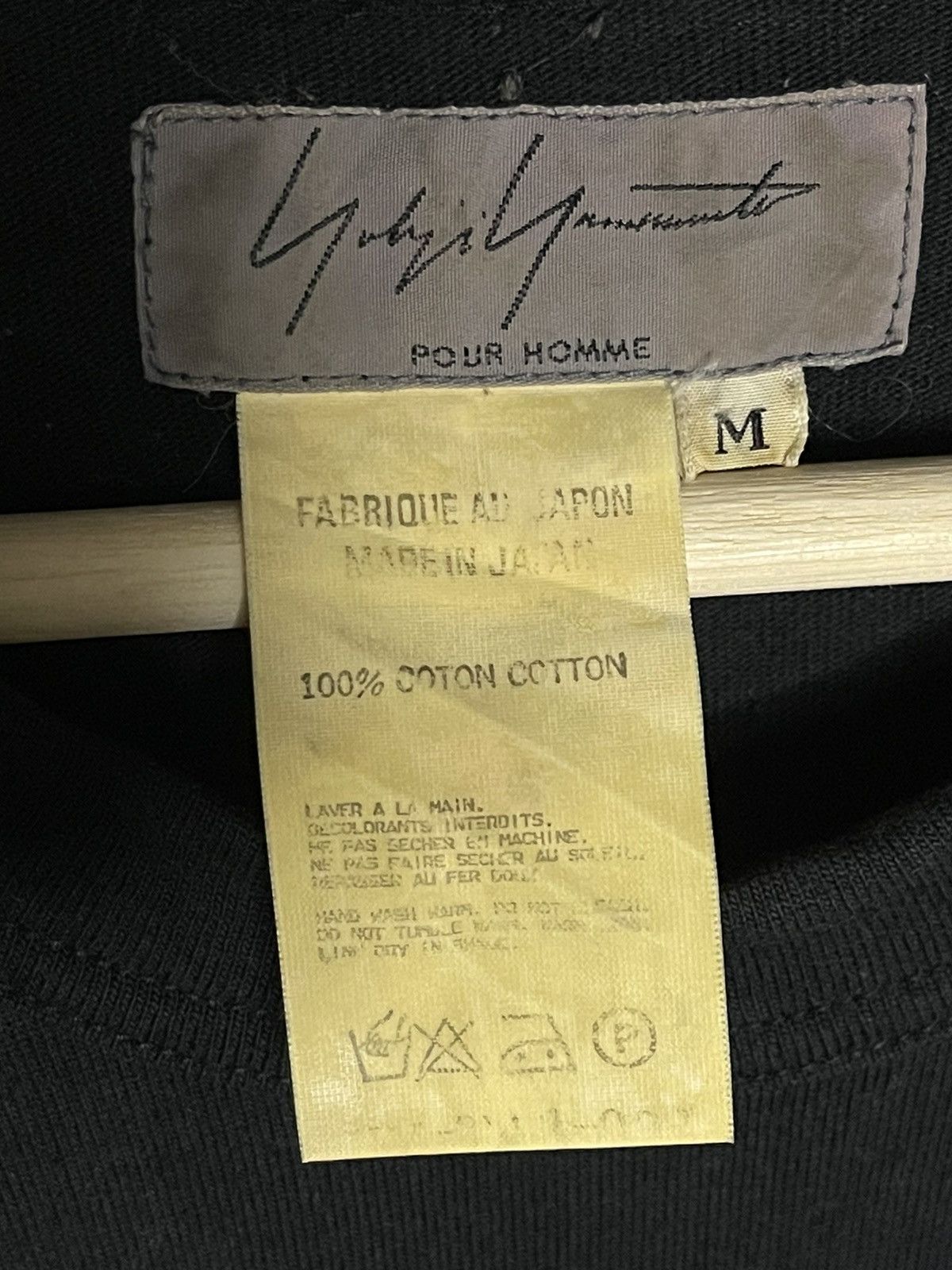 Yohji Yamamoto Pour Homme 19SS Long Sleeve Size US M / EU 48-50 / 2 - 3 Thumbnail
