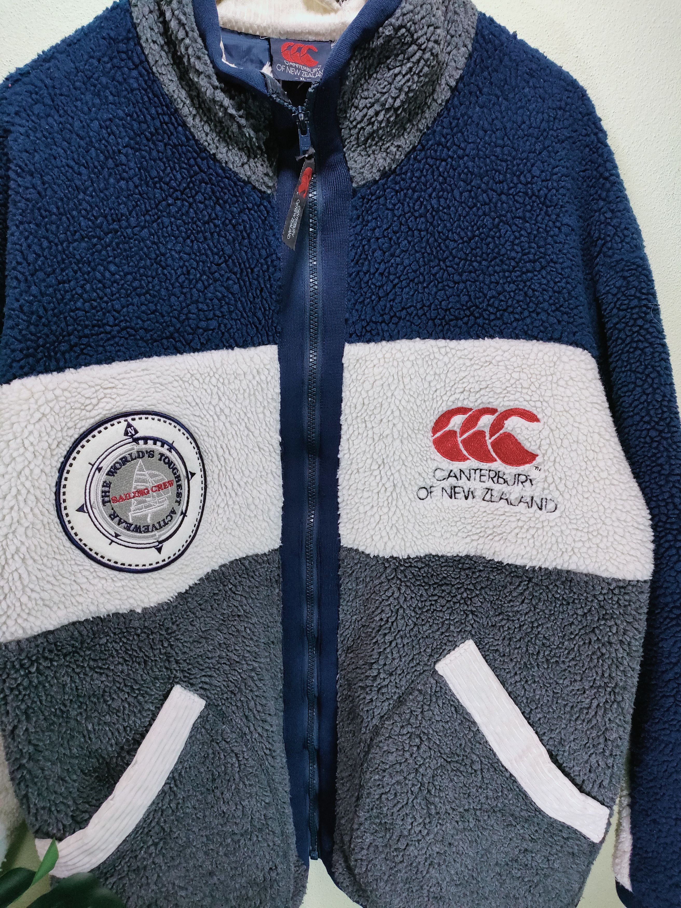 Canterbury of New Zealand Canterbury Fleece Sherpa Jacket Sailing Crew Size US XL / EU 56 / 4 - 6 Thumbnail