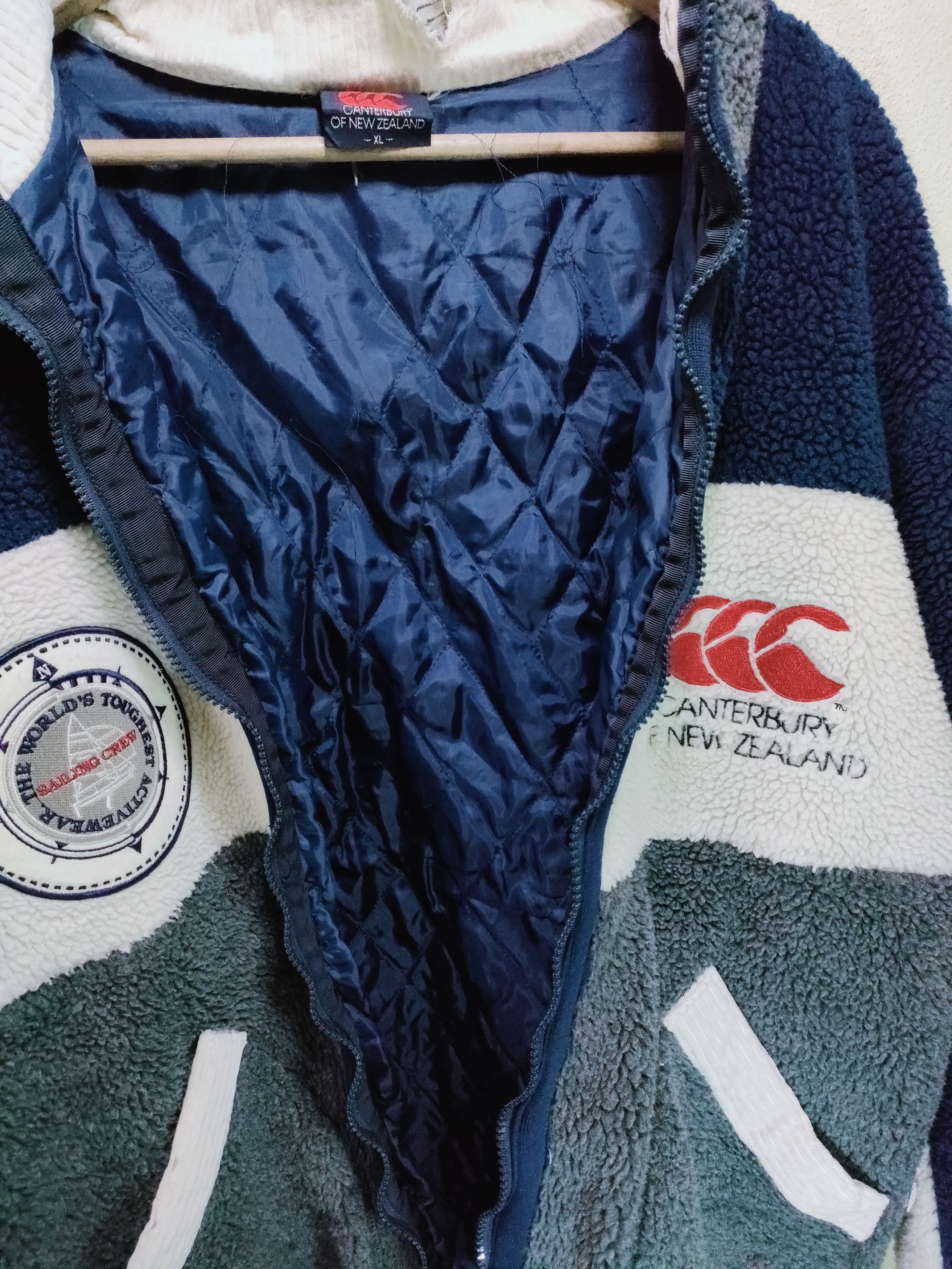 Canterbury of New Zealand Canterbury Fleece Sherpa Jacket Sailing Crew Size US XL / EU 56 / 4 - 4 Thumbnail