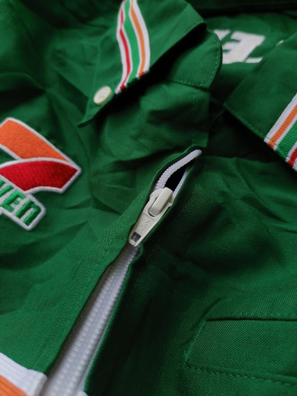 Other Rare 7 Eleven Longsleeve Collar With Zipper Shirt Size US M / EU 48-50 / 2 - 5 Thumbnail