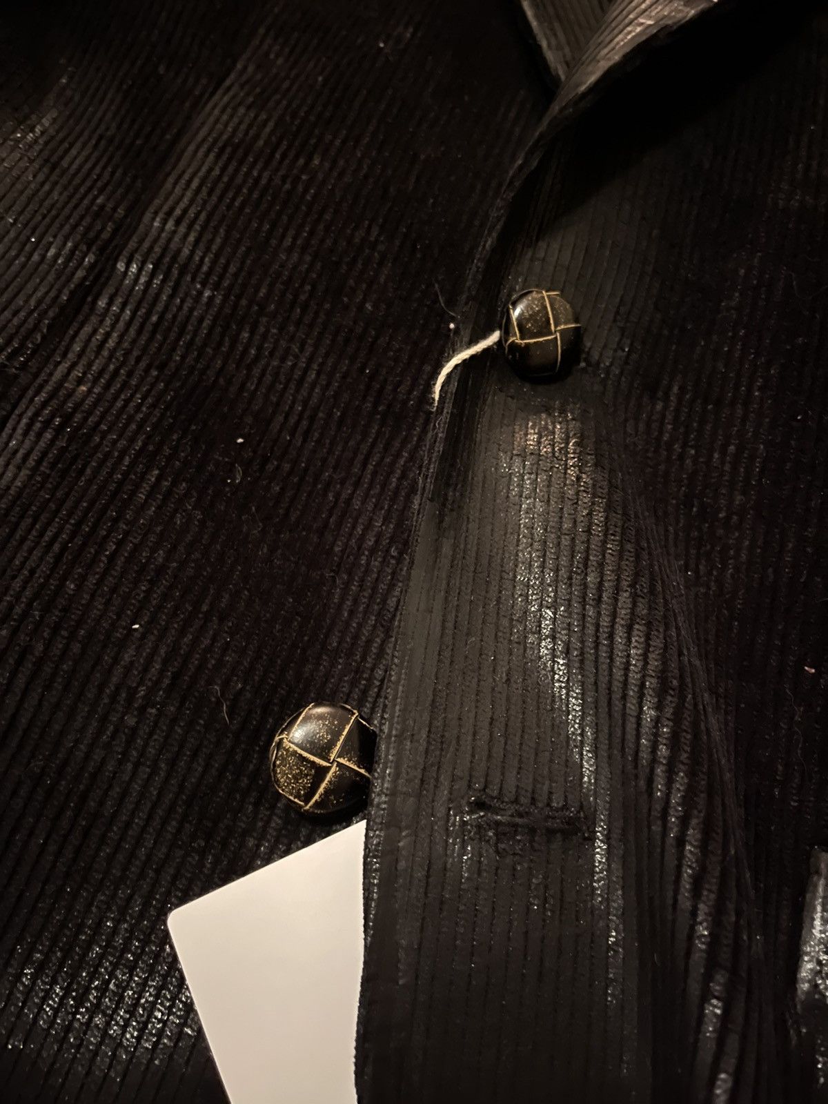 Marni Marni Black Waxed Blazer RARE Size US M / EU 48-50 / 2 - 9 Thumbnail