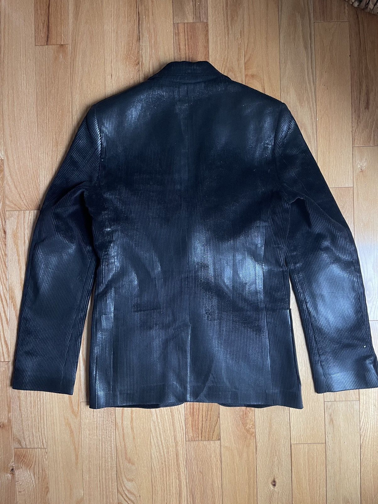 Marni Marni Black Waxed Blazer RARE Size US M / EU 48-50 / 2 - 4 Thumbnail