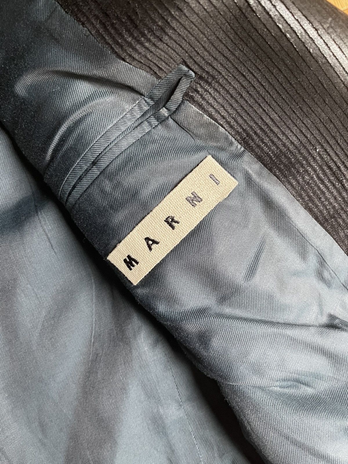 Marni Marni Black Waxed Blazer RARE Size US M / EU 48-50 / 2 - 6 Thumbnail