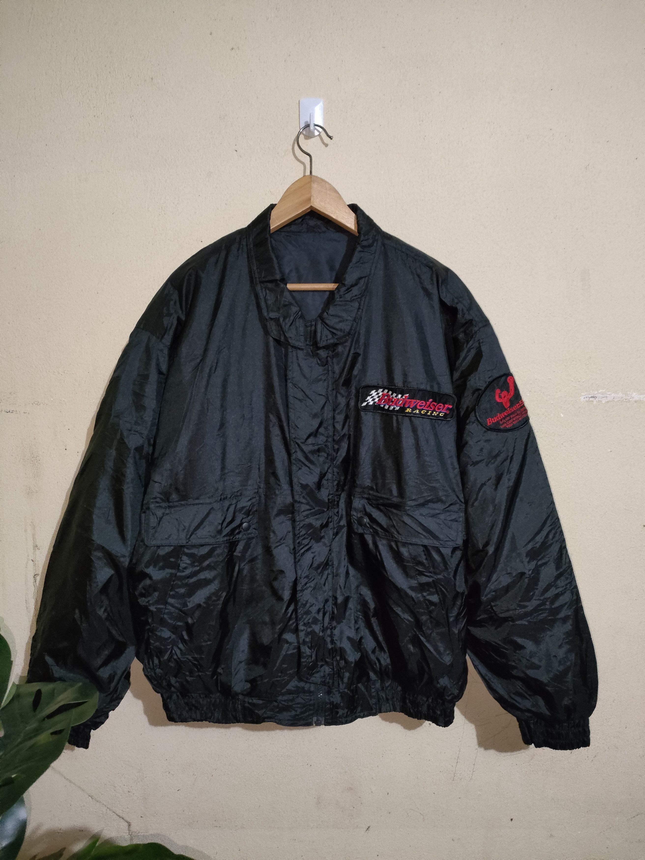 Budweiser × NASCAR Budweiser Racing Bombers Jacket Size US XL / EU 56 / 4 - 1 Thumbnail