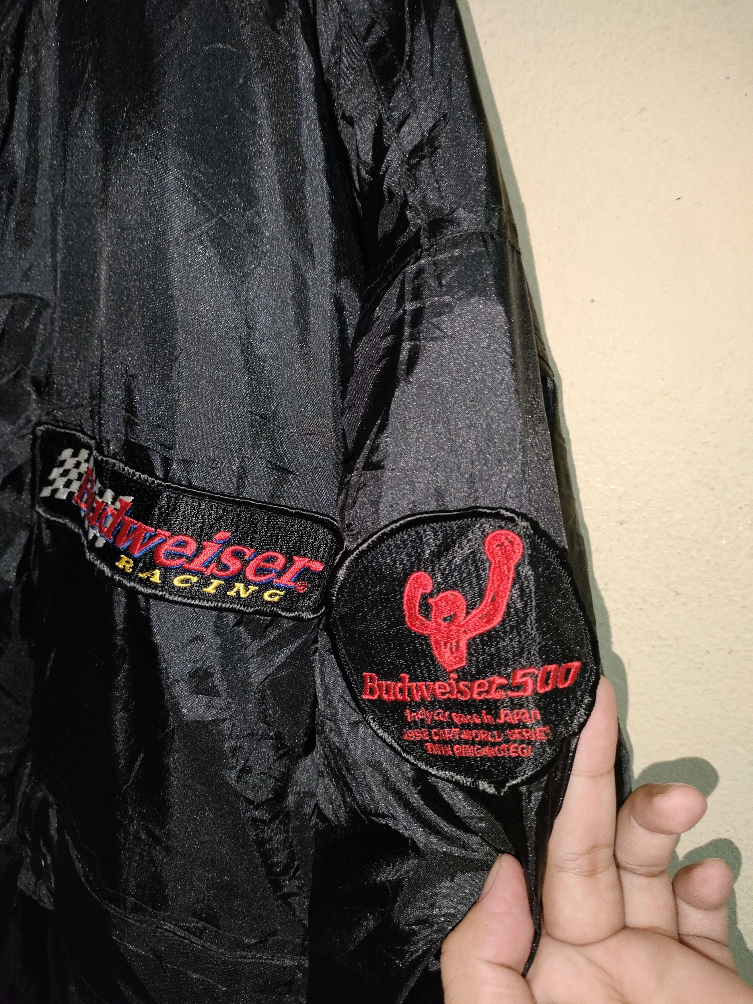 Budweiser × NASCAR Budweiser Racing Bombers Jacket Size US XL / EU 56 / 4 - 5 Thumbnail