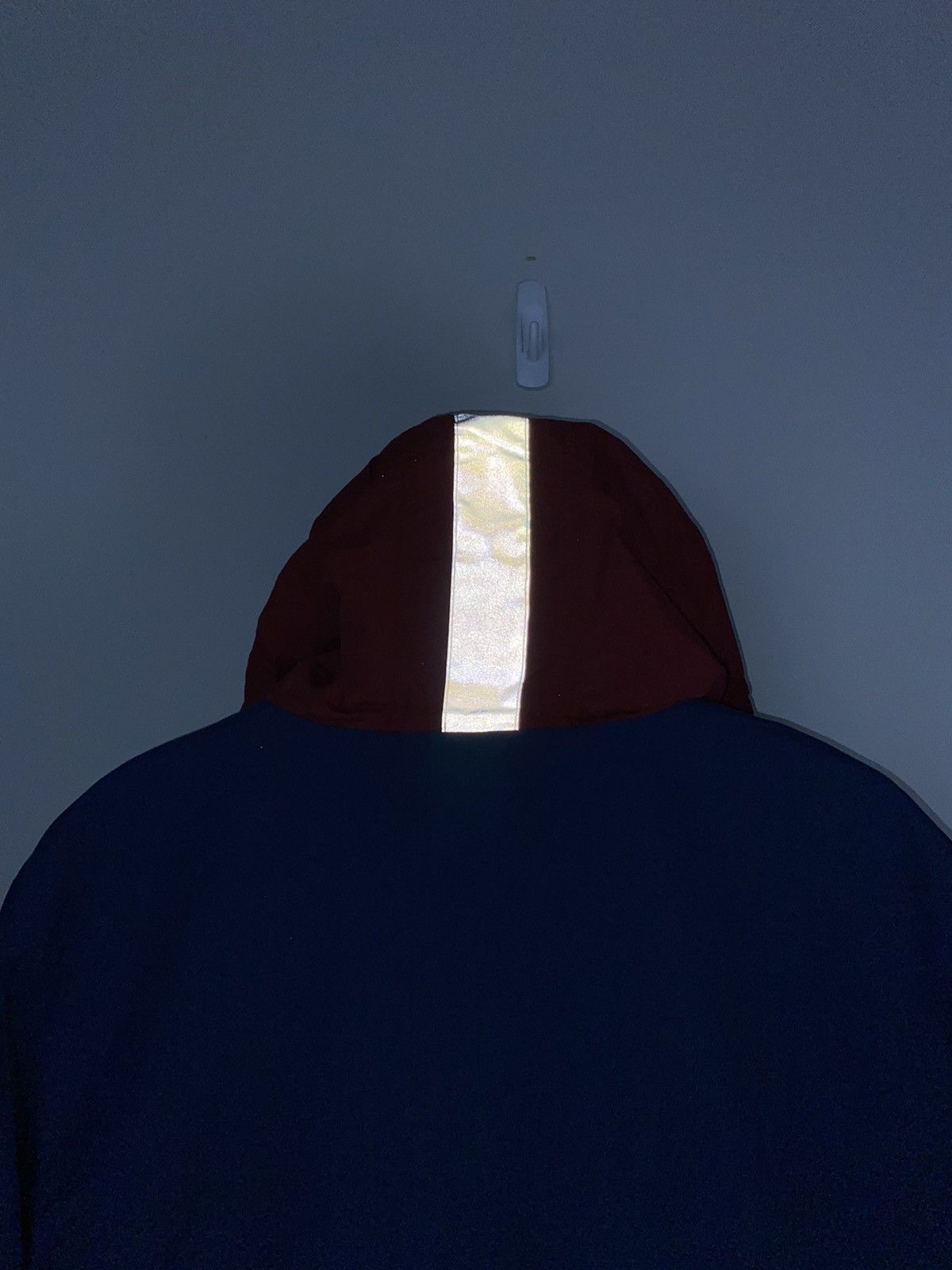 Supreme 2018 Supreme Reflective 2-Tone Zip Up Jacket Maroon Navy Size US M / EU 48-50 / 2 - 12 Thumbnail