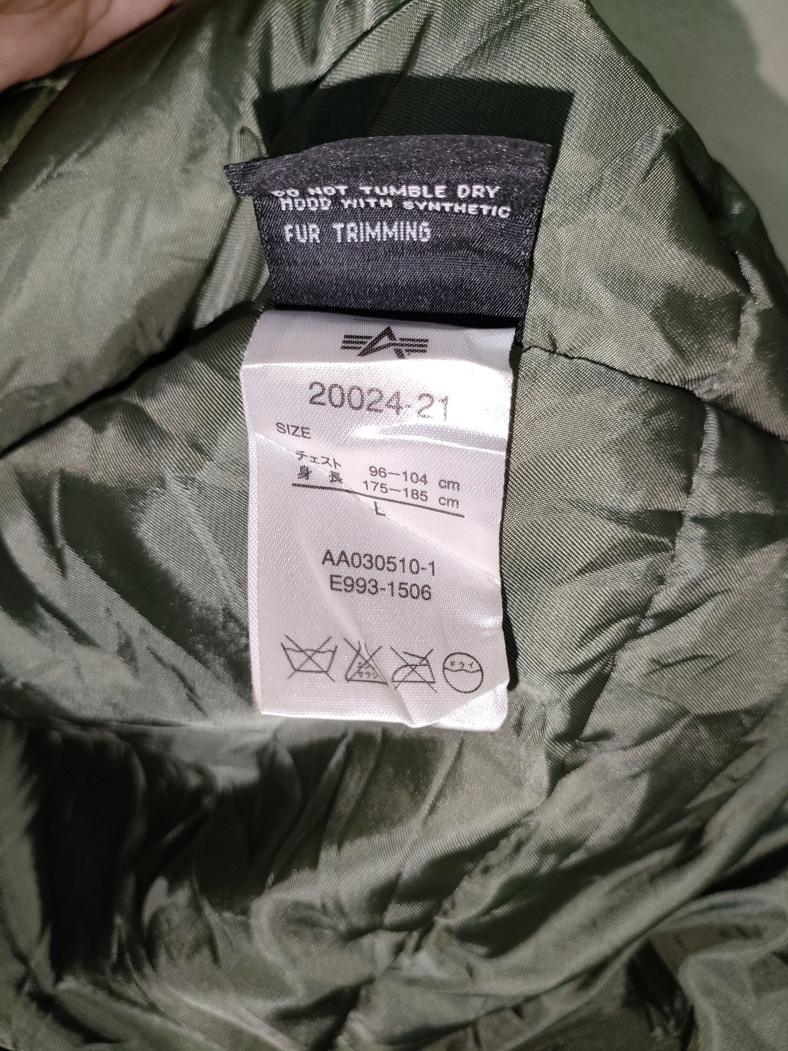 Alpha Industries Alpha Industries N-3B Military Jacket Size US L / EU 52-54 / 3 - 3 Thumbnail