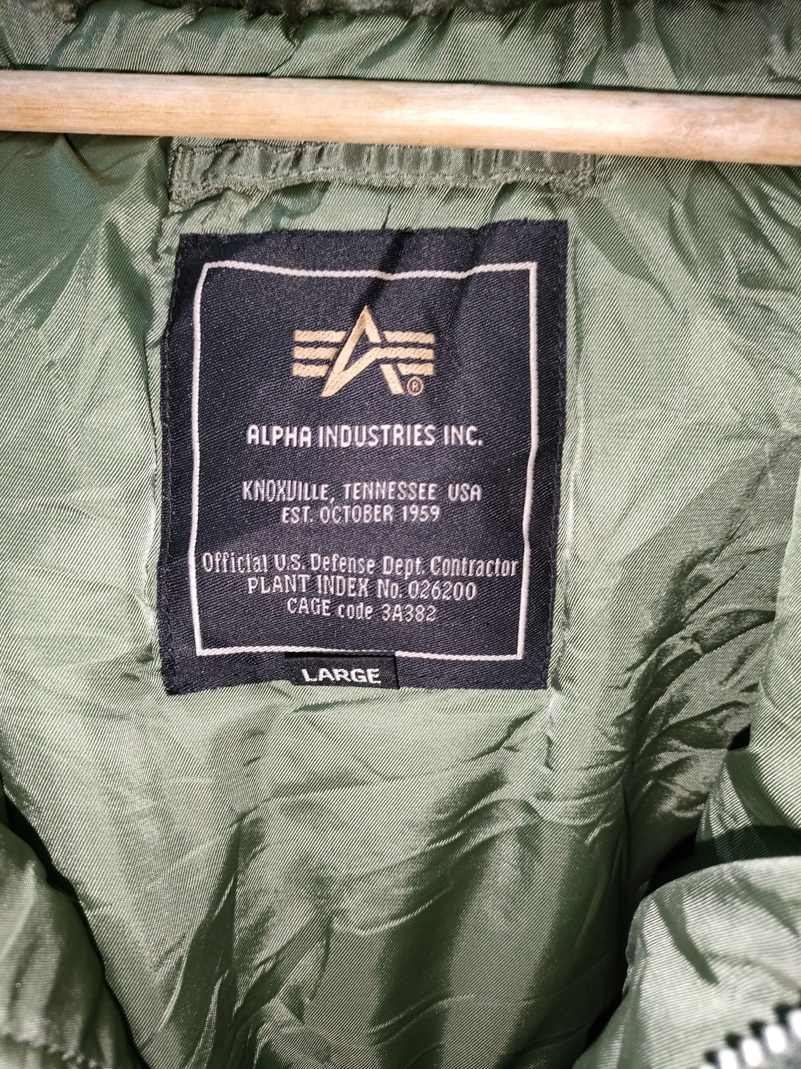 Alpha Industries Alpha Industries N-3B Military Jacket Size US L / EU 52-54 / 3 - 4 Thumbnail