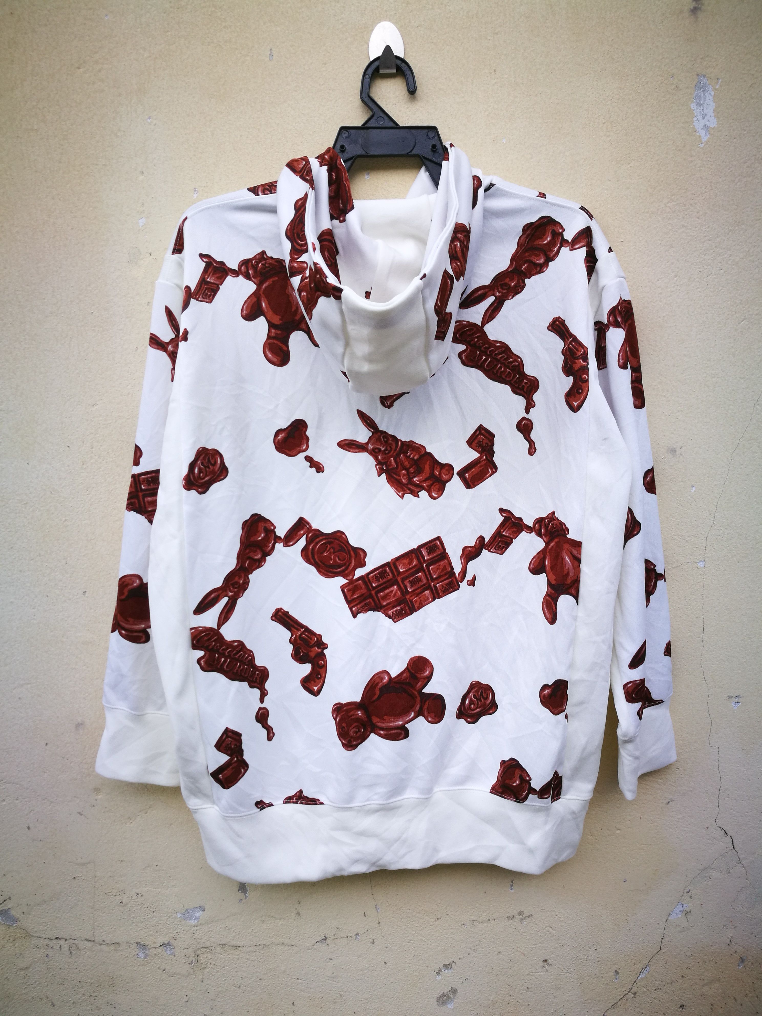 Chocolate × Japanese Brand MILKBOY full print chocolate murder hoodie Size US L / EU 52-54 / 3 - 4 Thumbnail