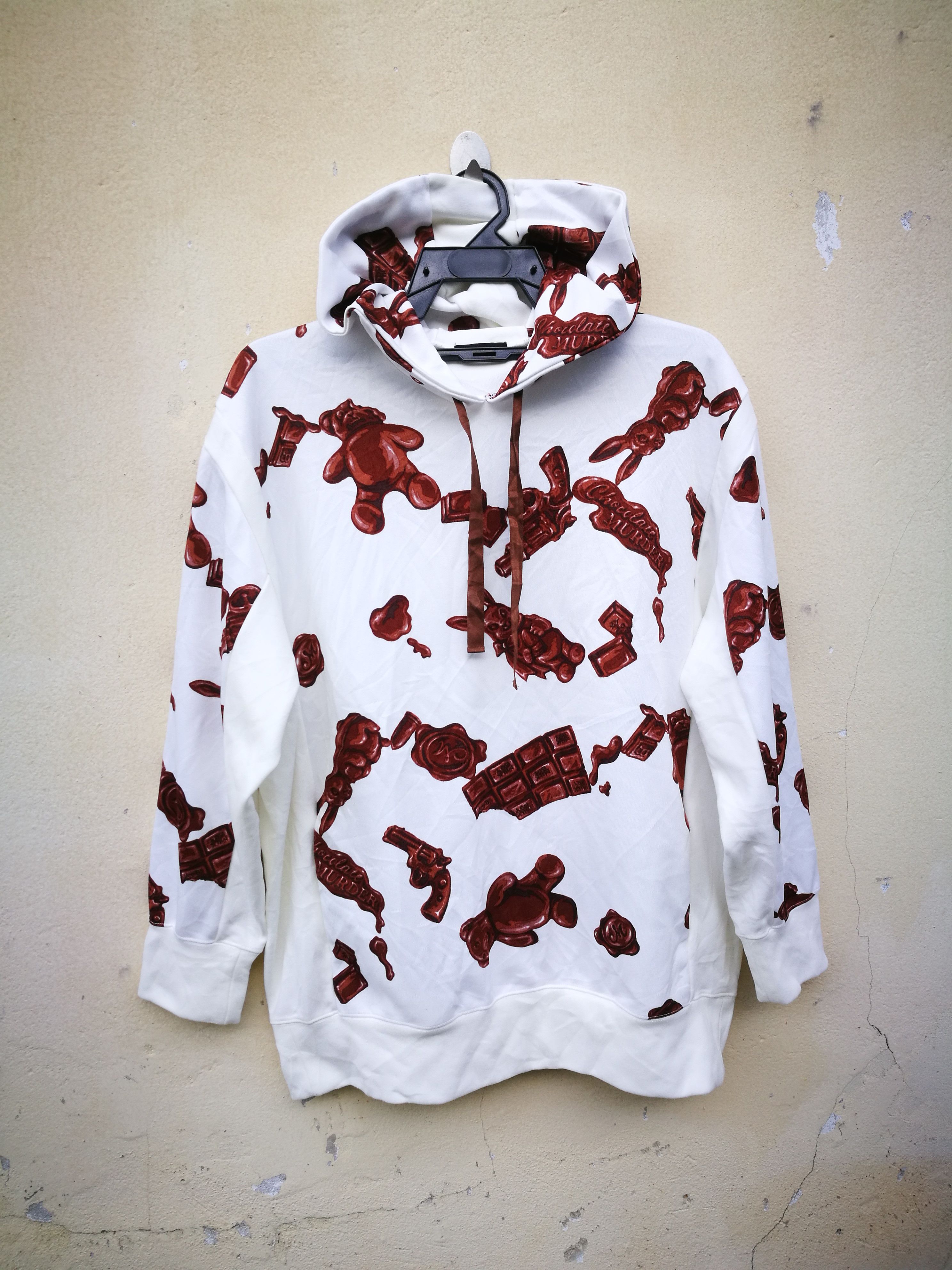 Chocolate × Japanese Brand MILKBOY full print chocolate murder hoodie Size US L / EU 52-54 / 3 - 1 Thumbnail