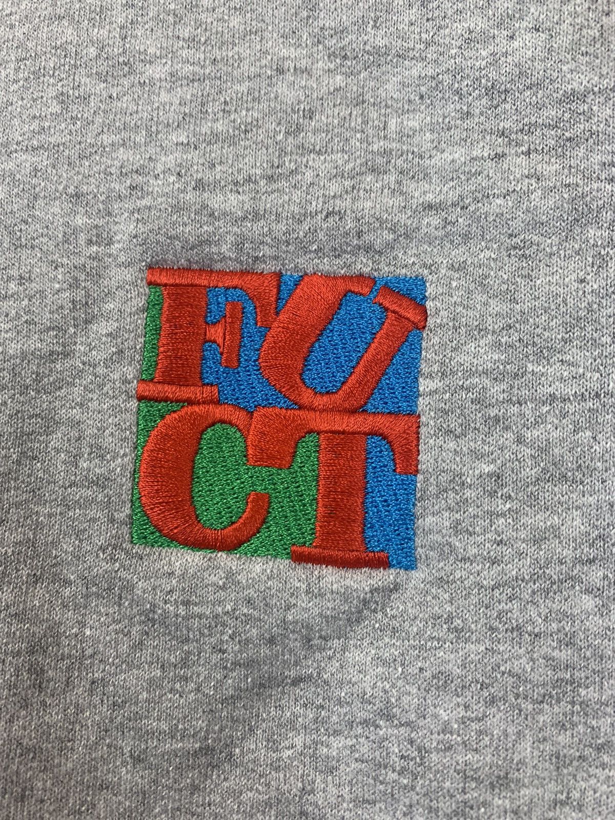 Champion × FUCT Fuct Love Crewneck Heather Grey Medium Size US M / EU 48-50 / 2 - 2 Thumbnail