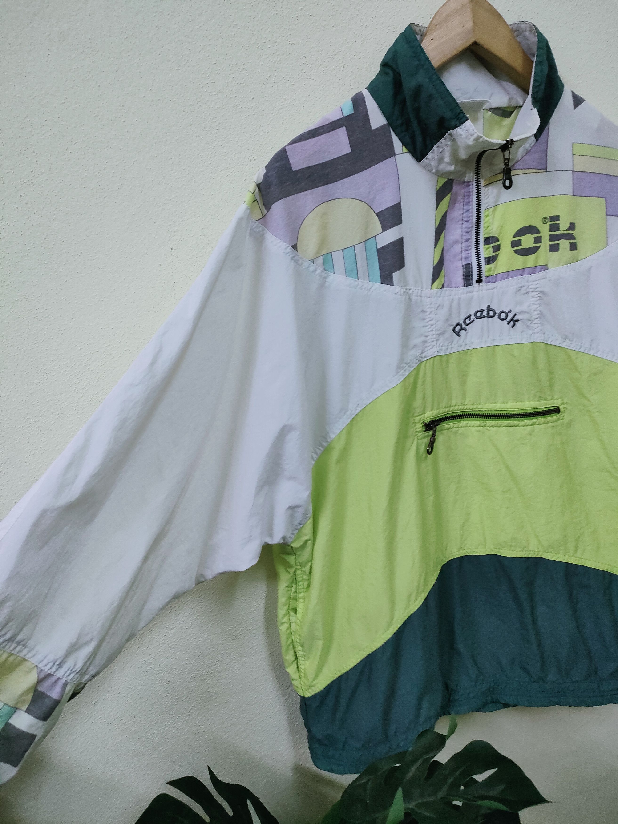 Reebok × Vintage Vintage Reebok Cagoule Jacket Size US L / EU 52-54 / 3 - 8 Thumbnail